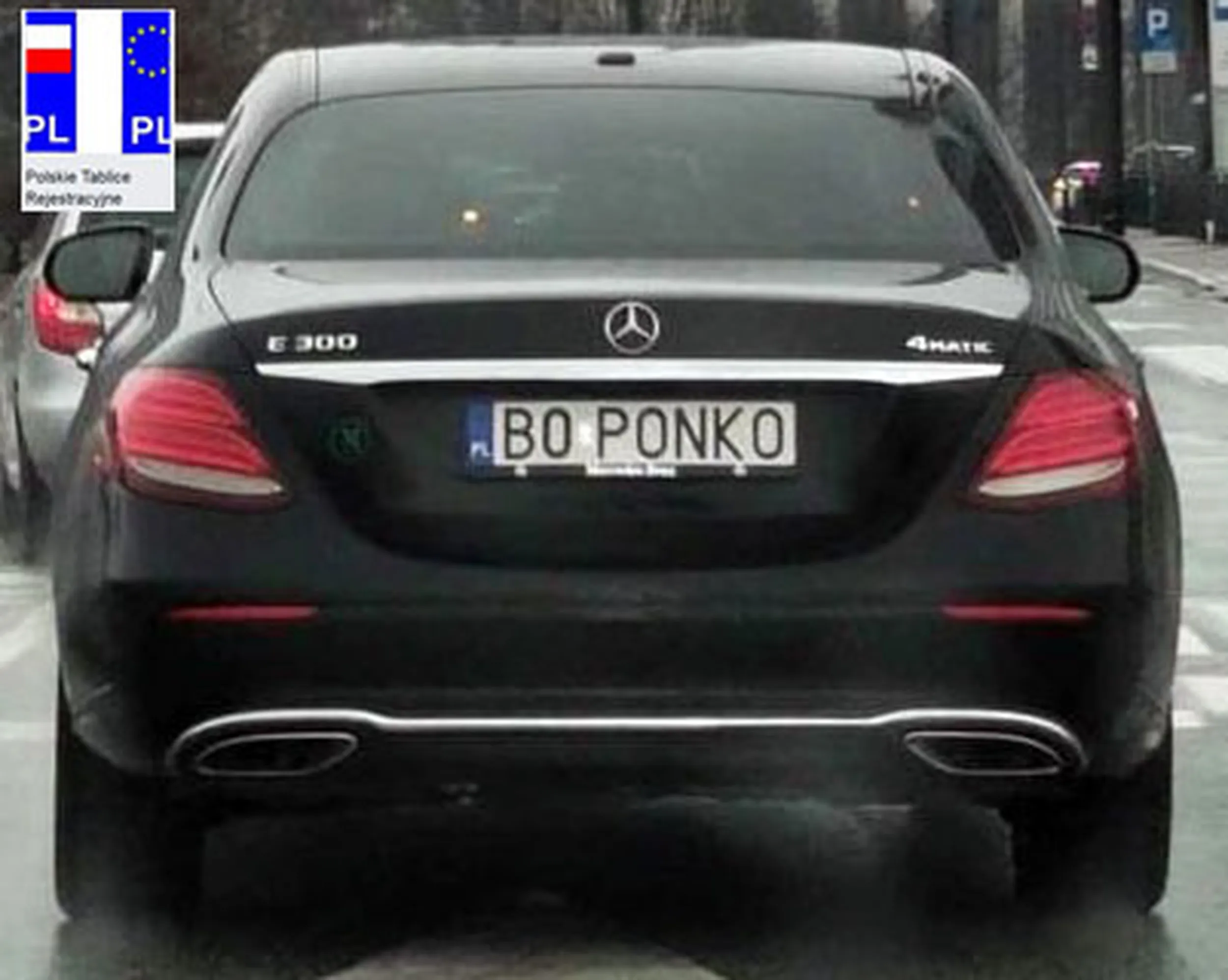 Fajny numer, blacha B0 PONKO