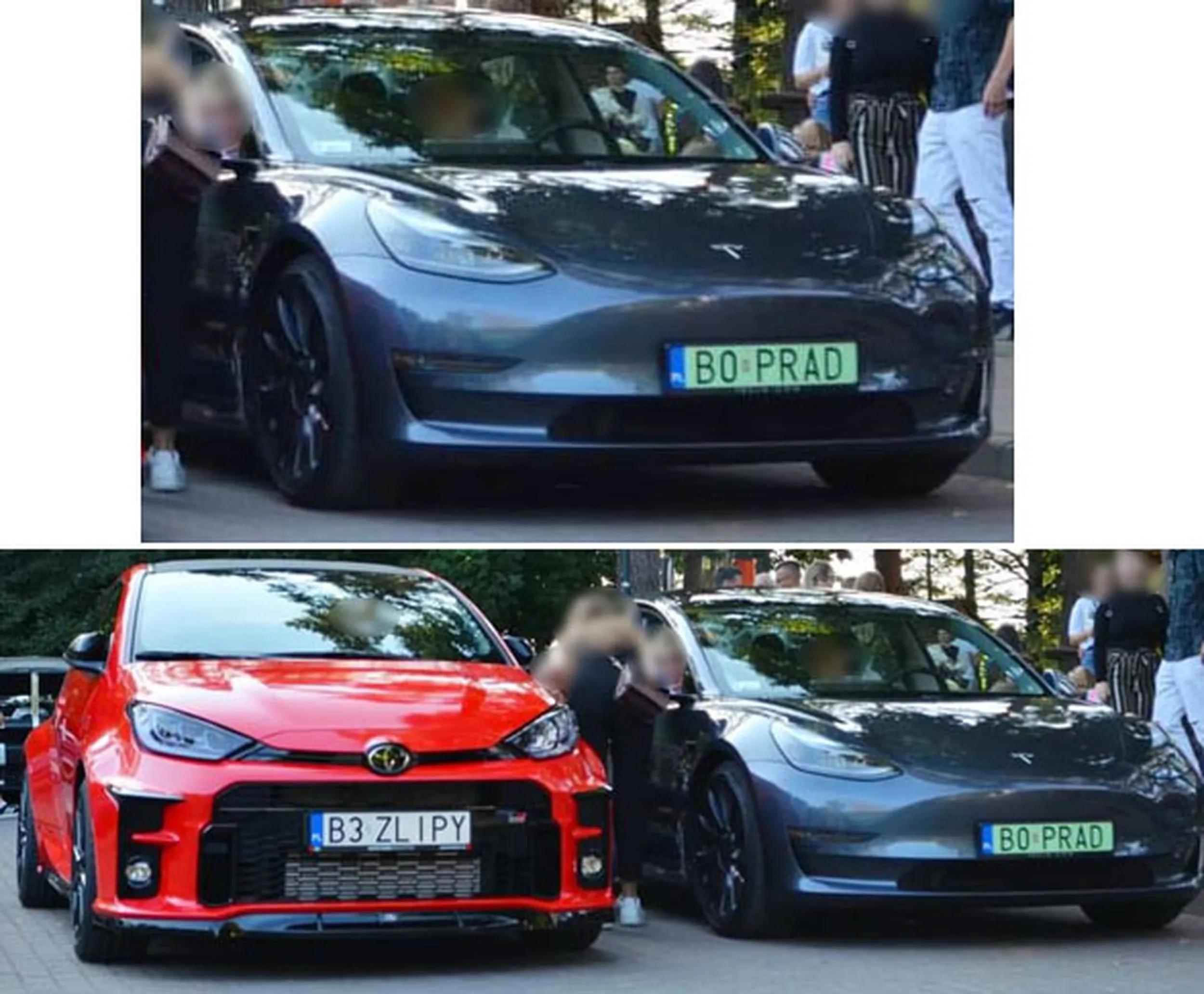 Fajny numer, blacha B0 PRAD