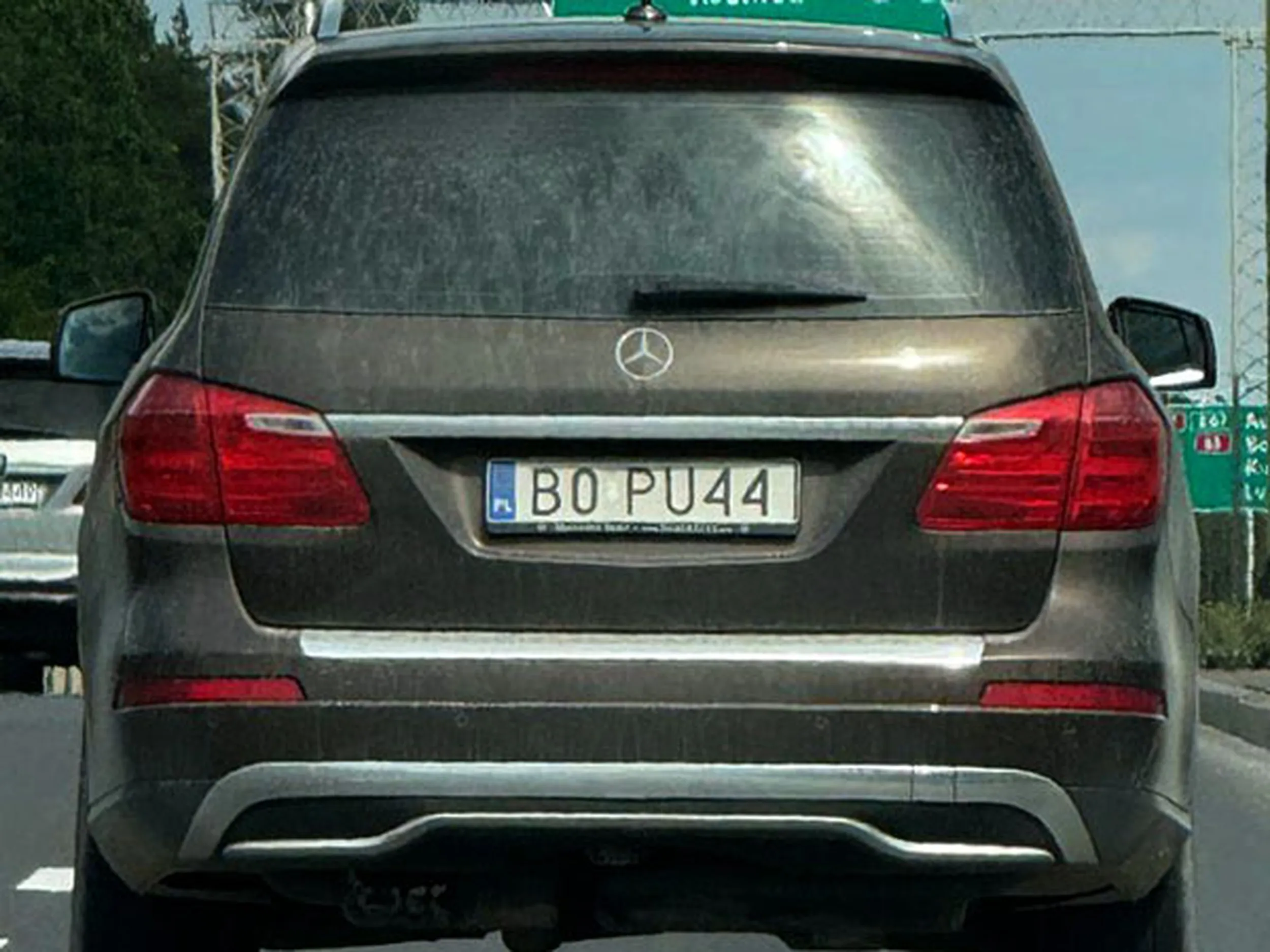 Fajny numer, blacha B0 PU44