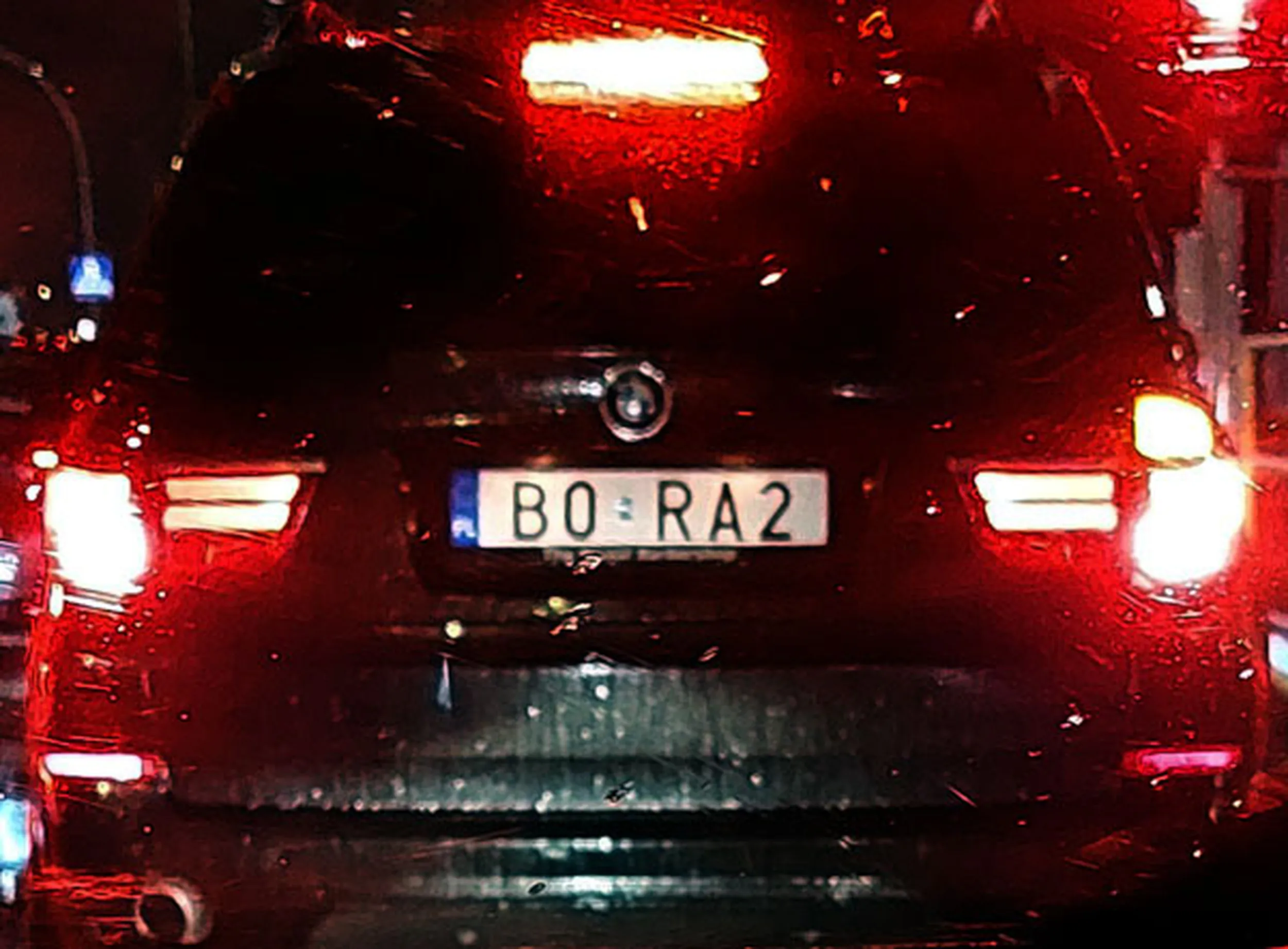 Fajny numer, blacha B0 RA2