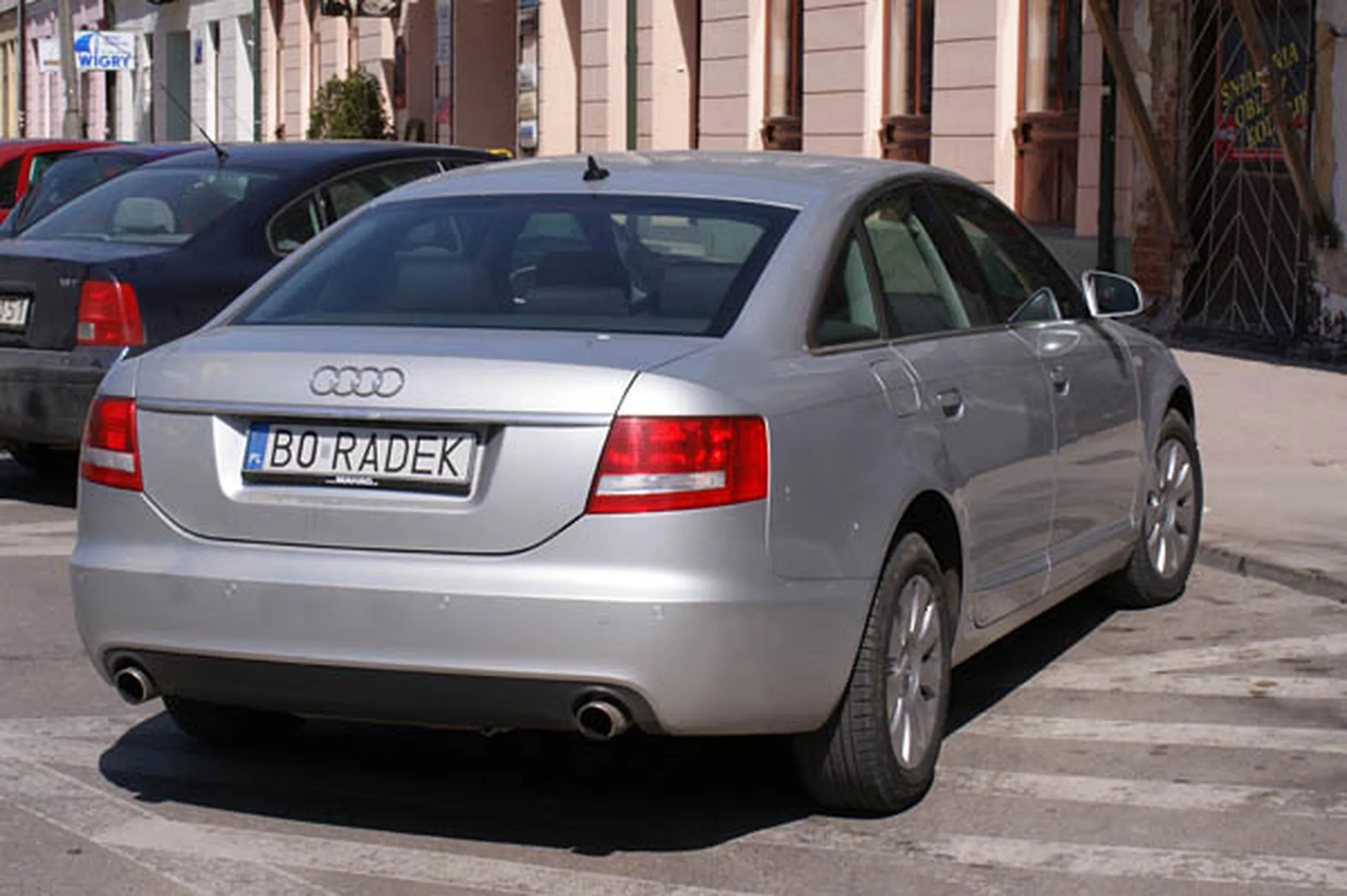 Fajny numer, blacha B0 RADEK