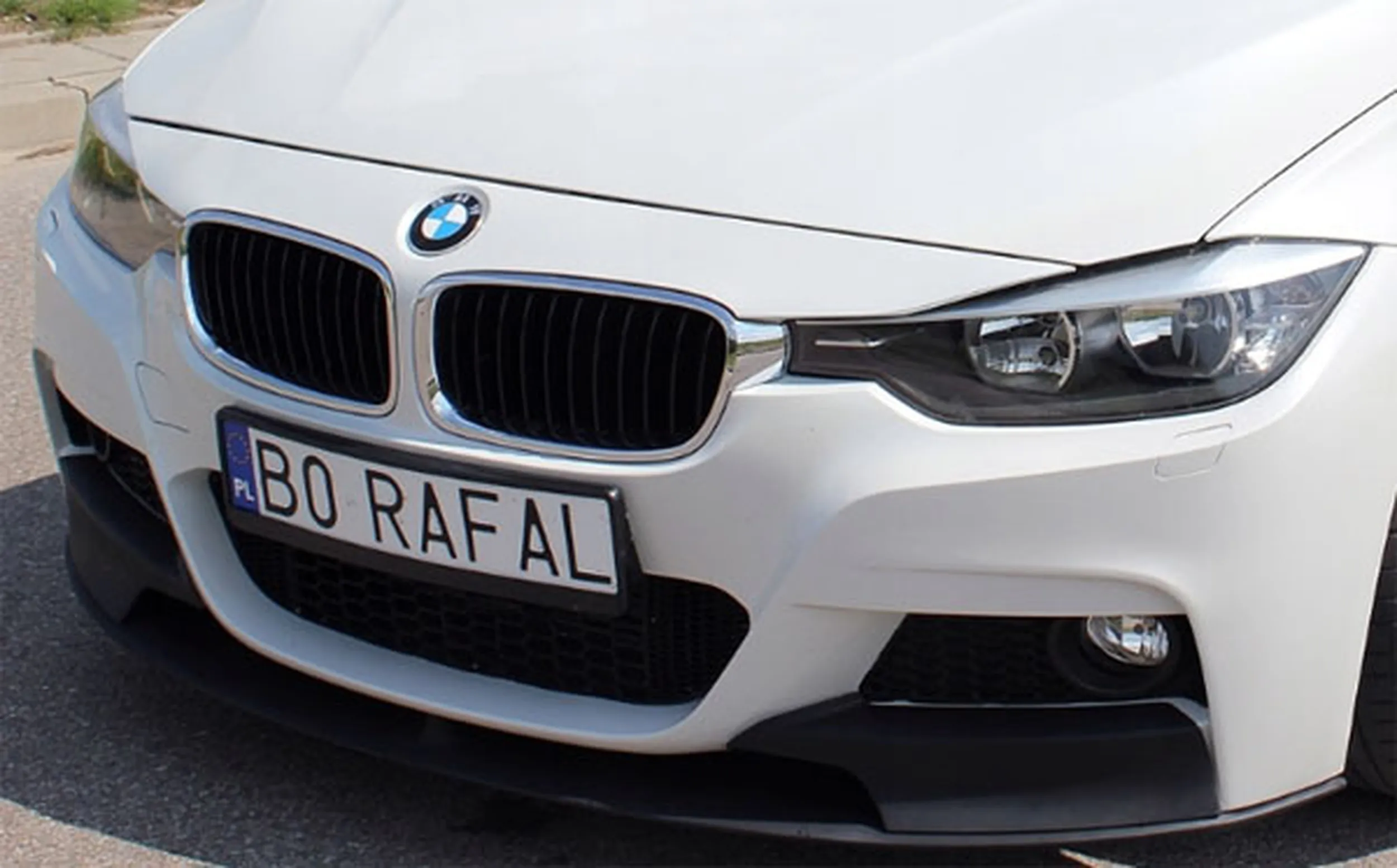 Fajny numer, blacha B0 RAFAL
