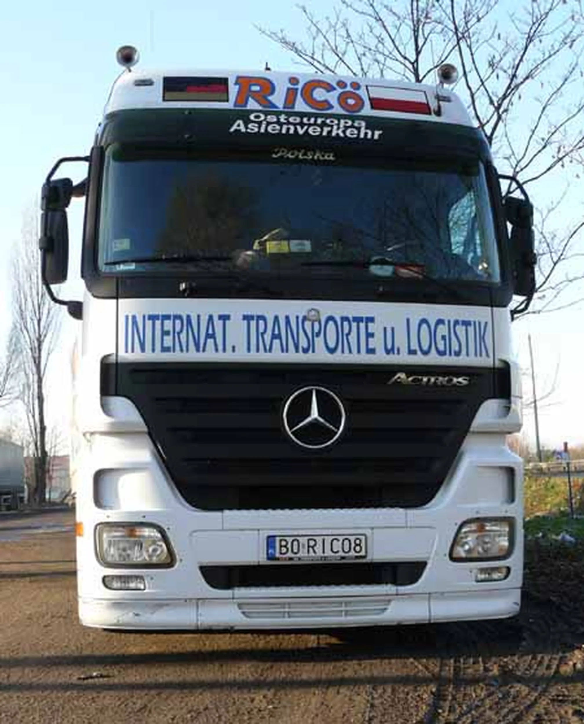 Fajny numer, blacha B0 RICO8