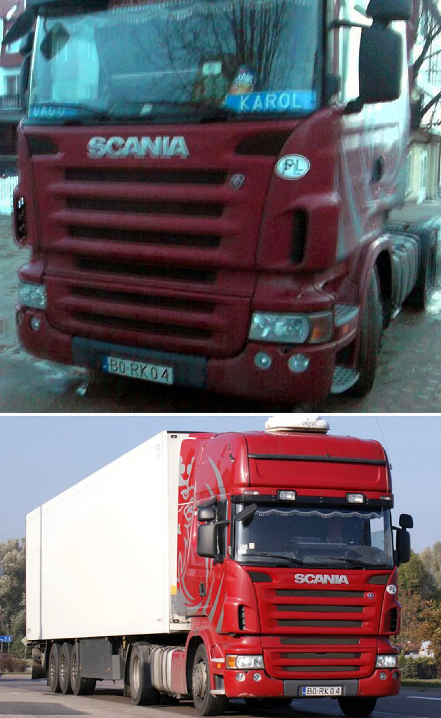 Fajny numer, blacha B0 RK04