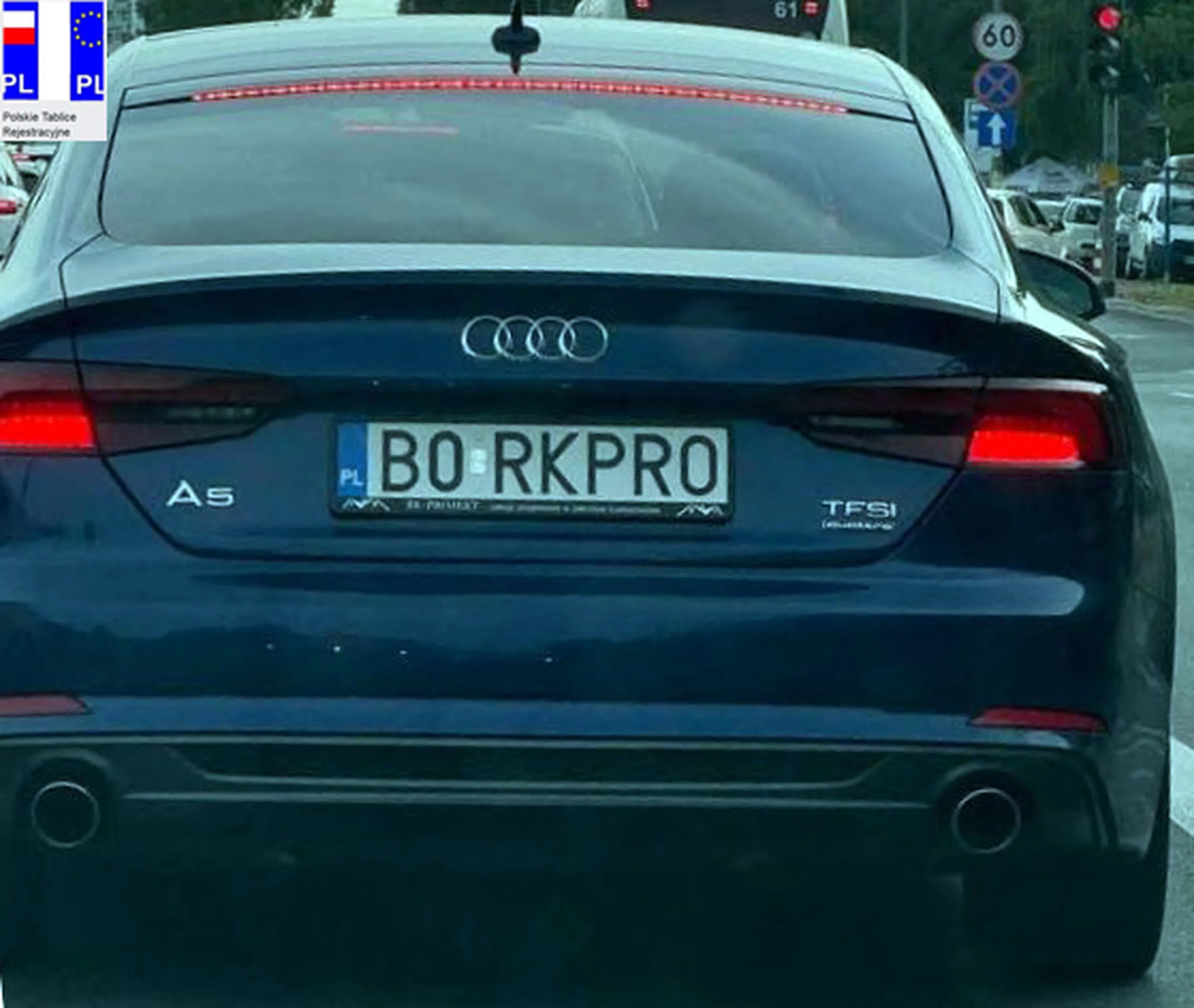 Fajny numer, blacha B0 RKPRO