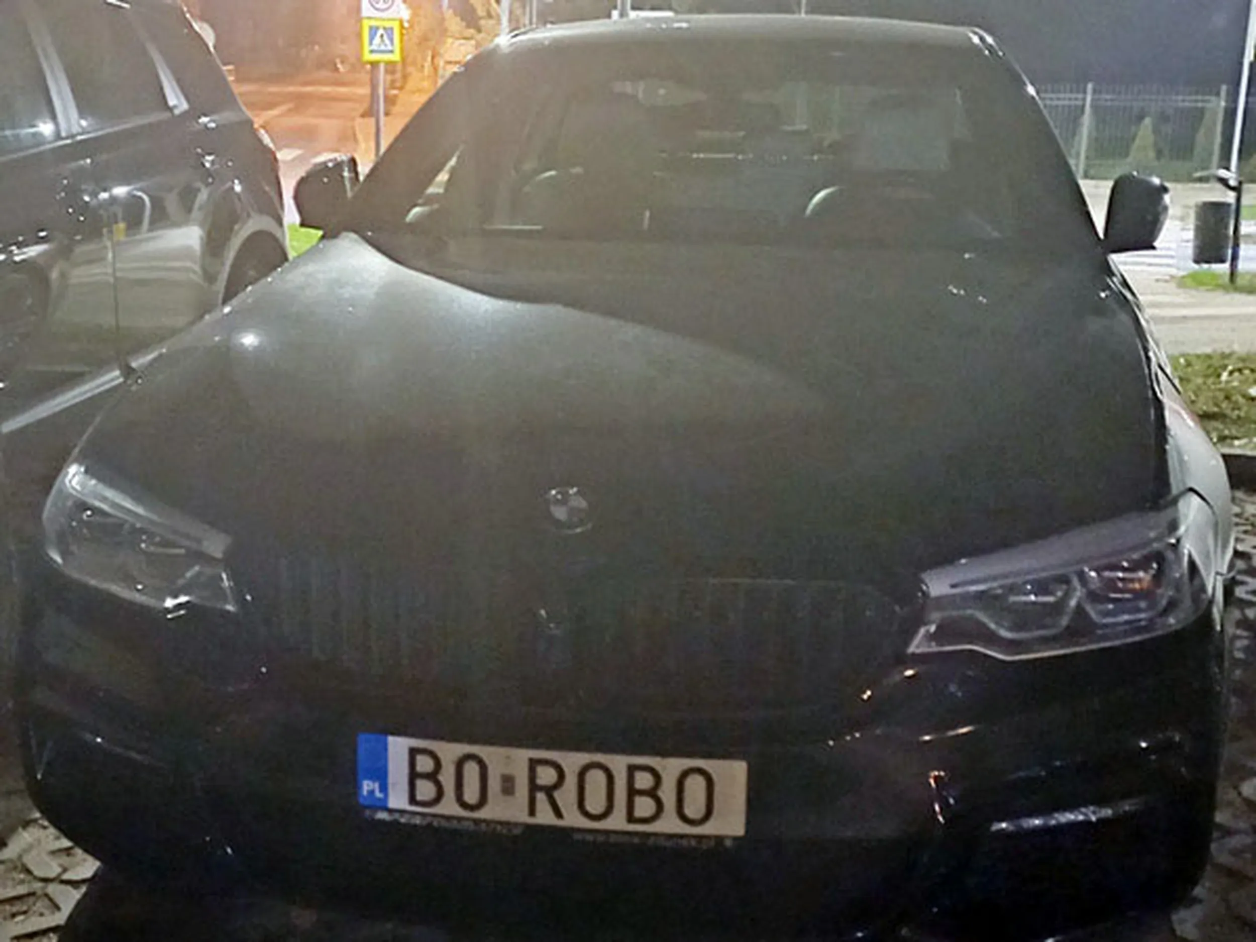 Fajny numer, blacha B0 ROBO