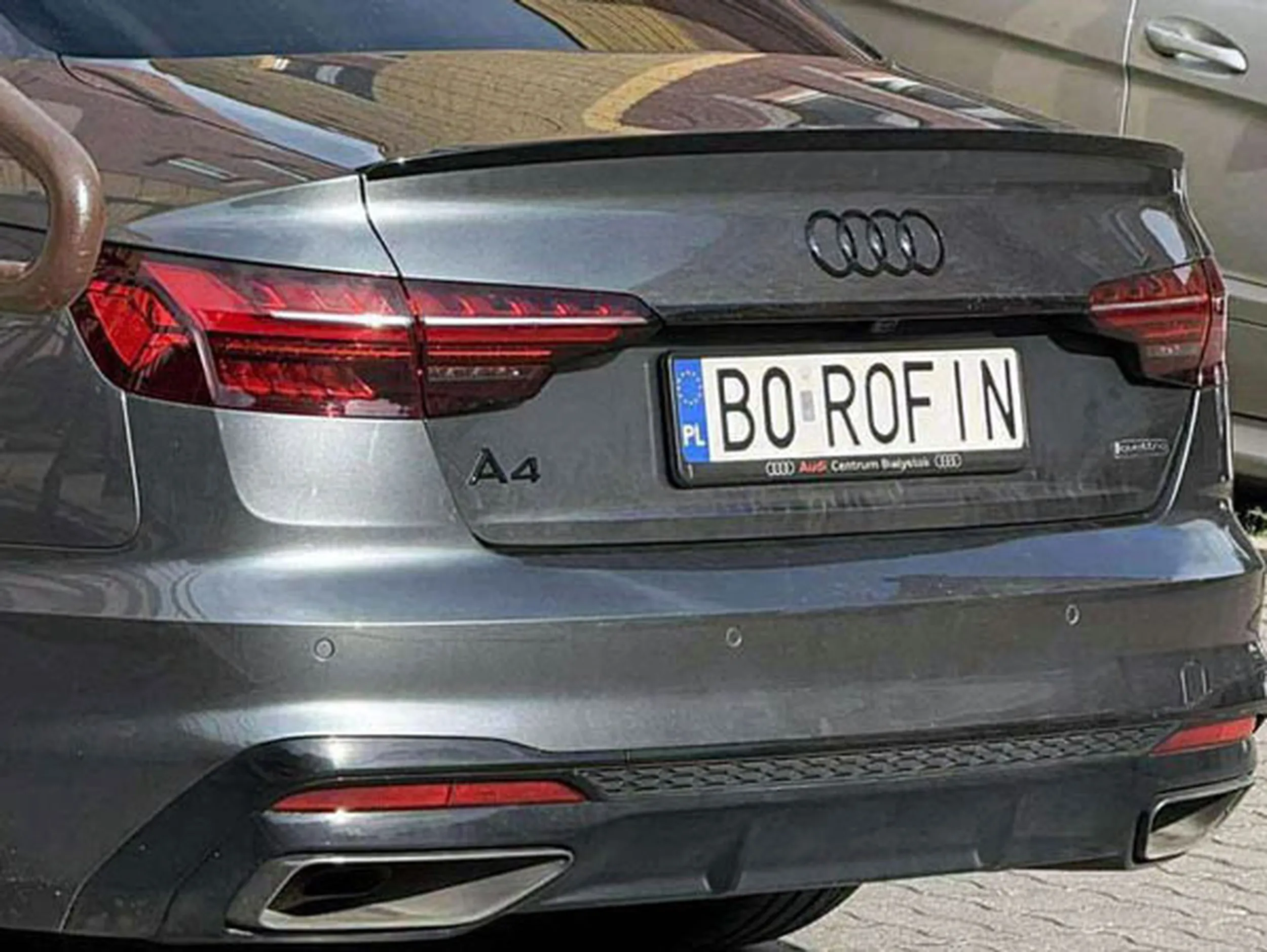 Fajny numer, blacha B0 ROFIN