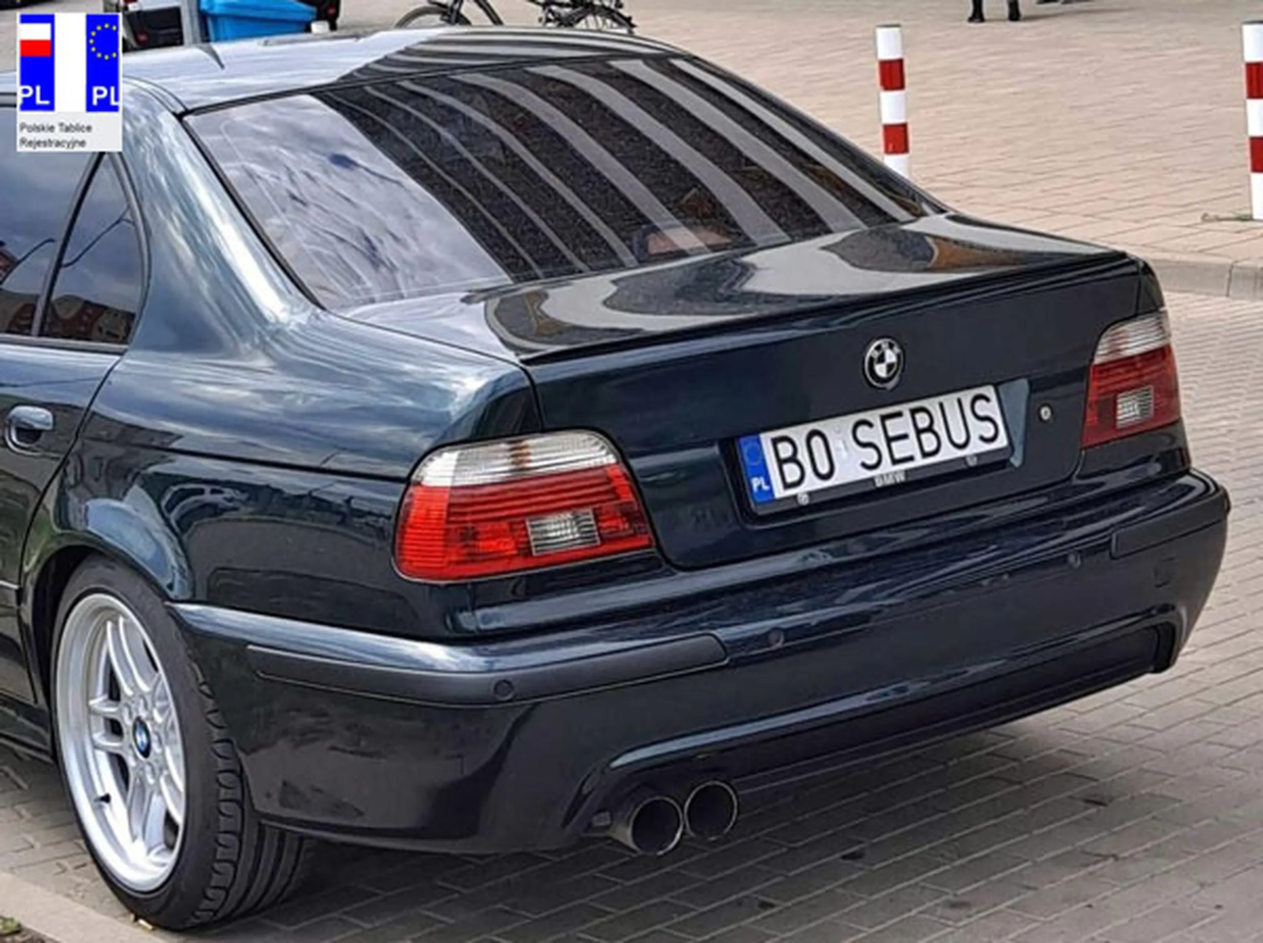 Fajny numer, blacha B0 SEBUS