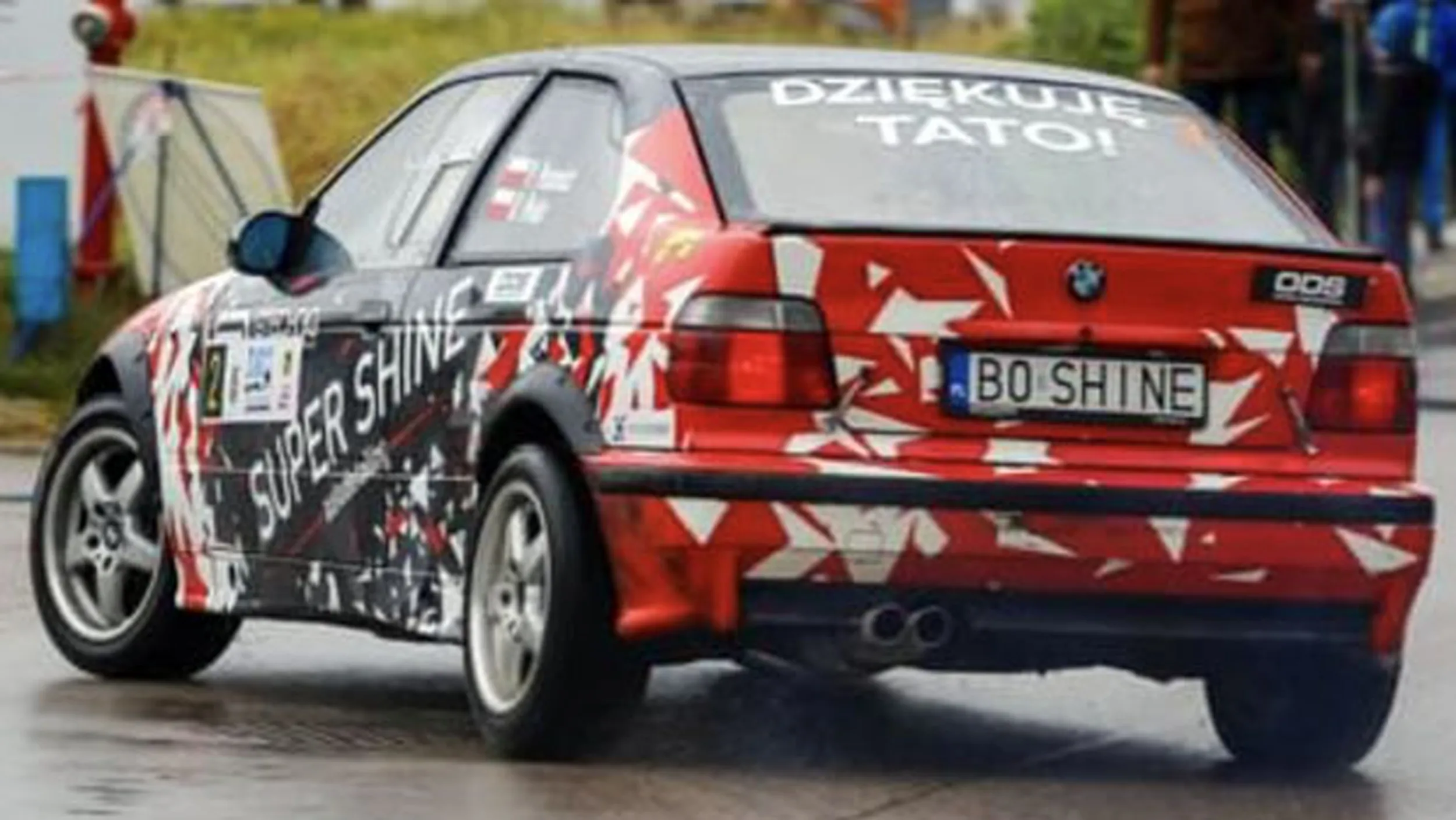 Fajny numer, blacha B0 SHINE