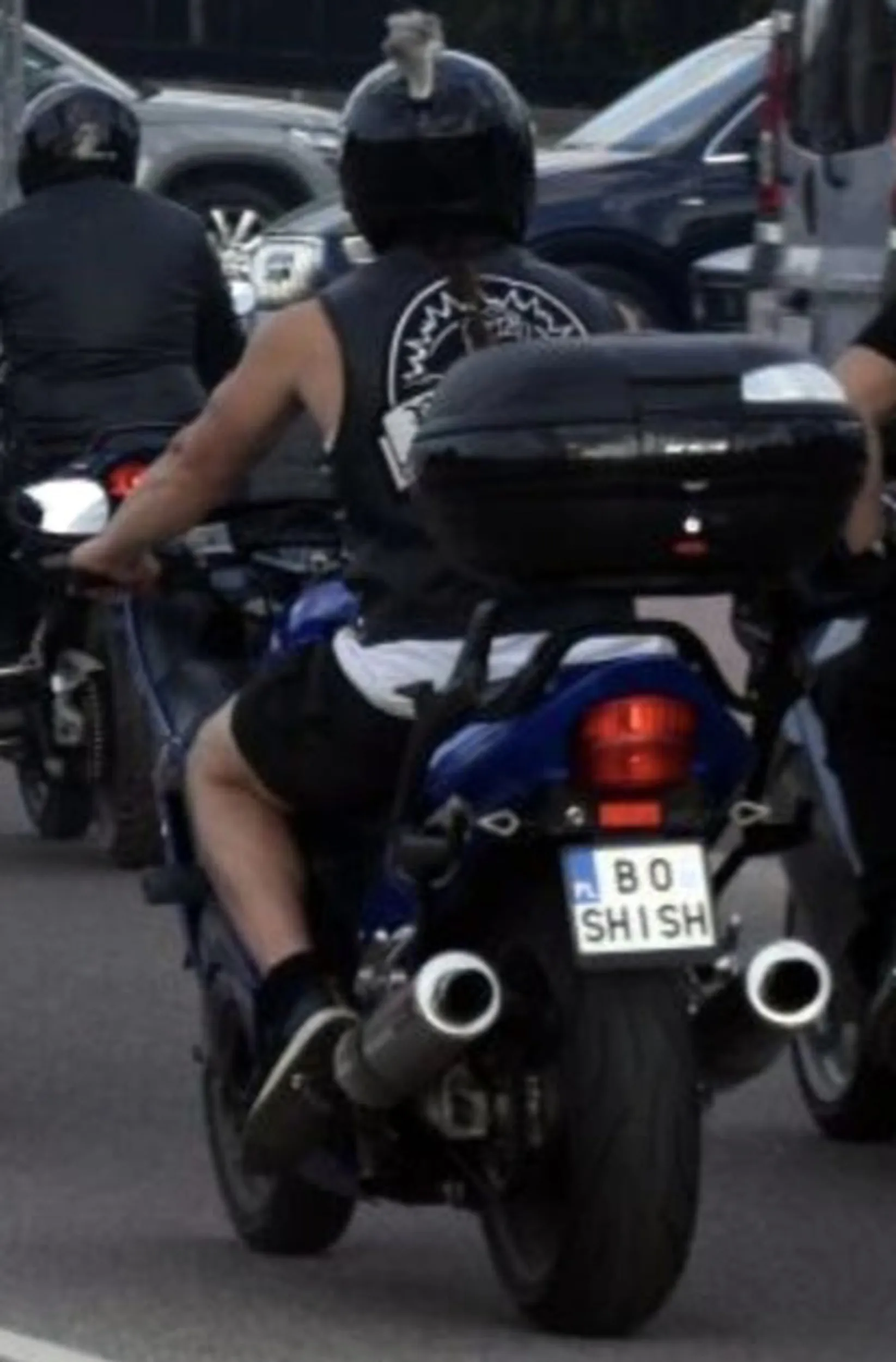 Fajny numer, blacha B0 SHISH