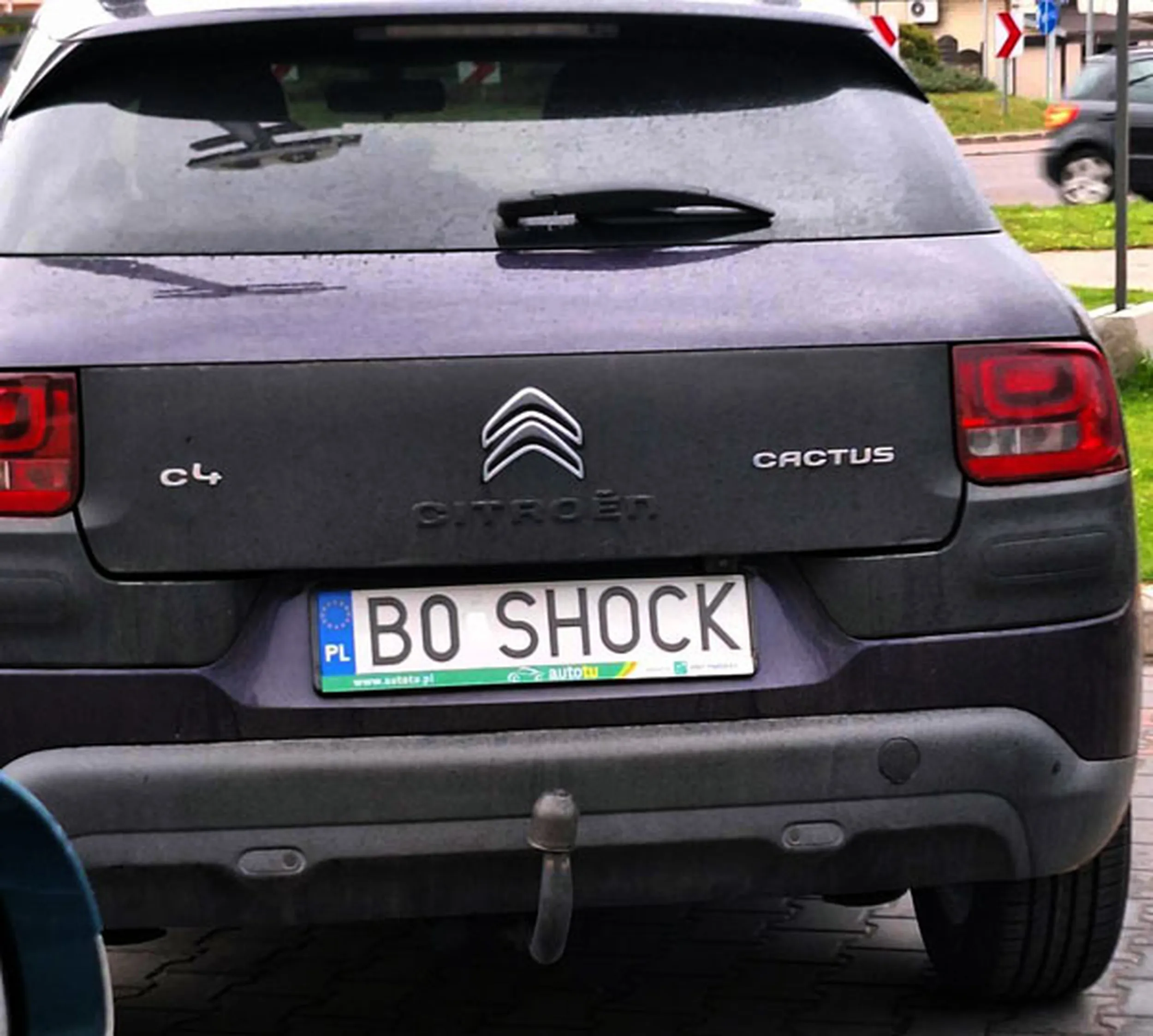 Fajny numer, blacha B0 SHOCK