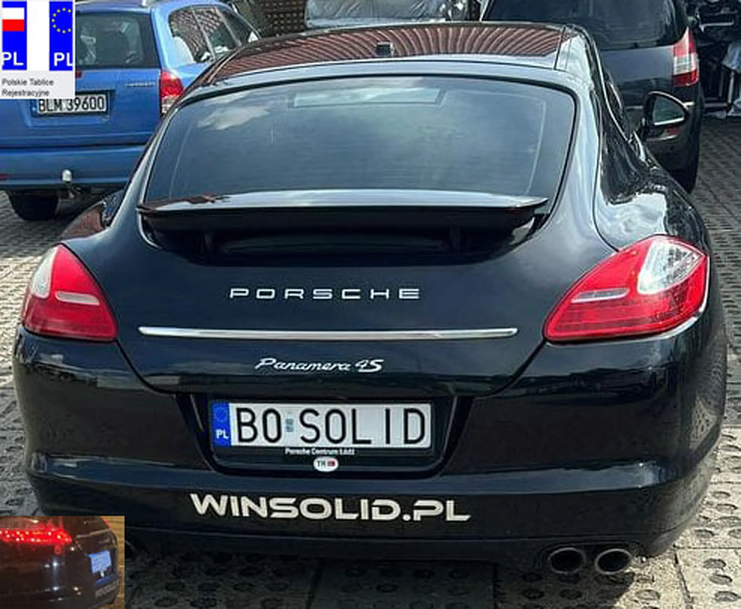 Fajny numer, blacha B0 SOLID