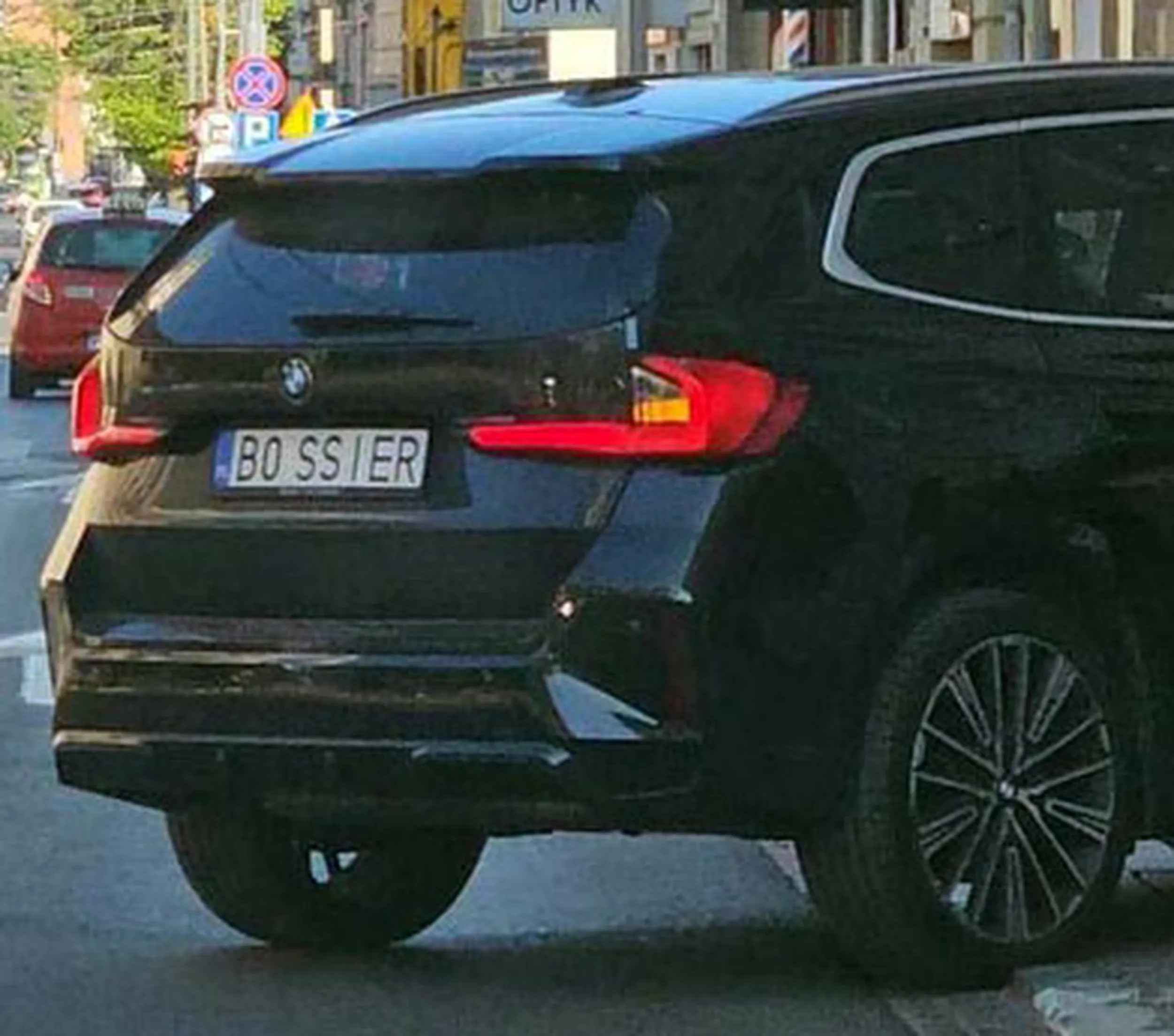 Fajny numer, blacha B0 SSIER