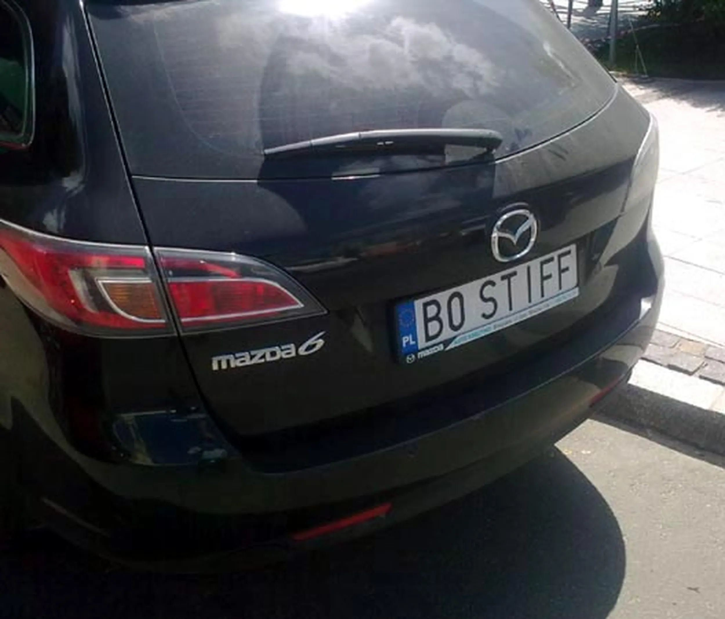 Fajny numer, blacha B0 STIFF