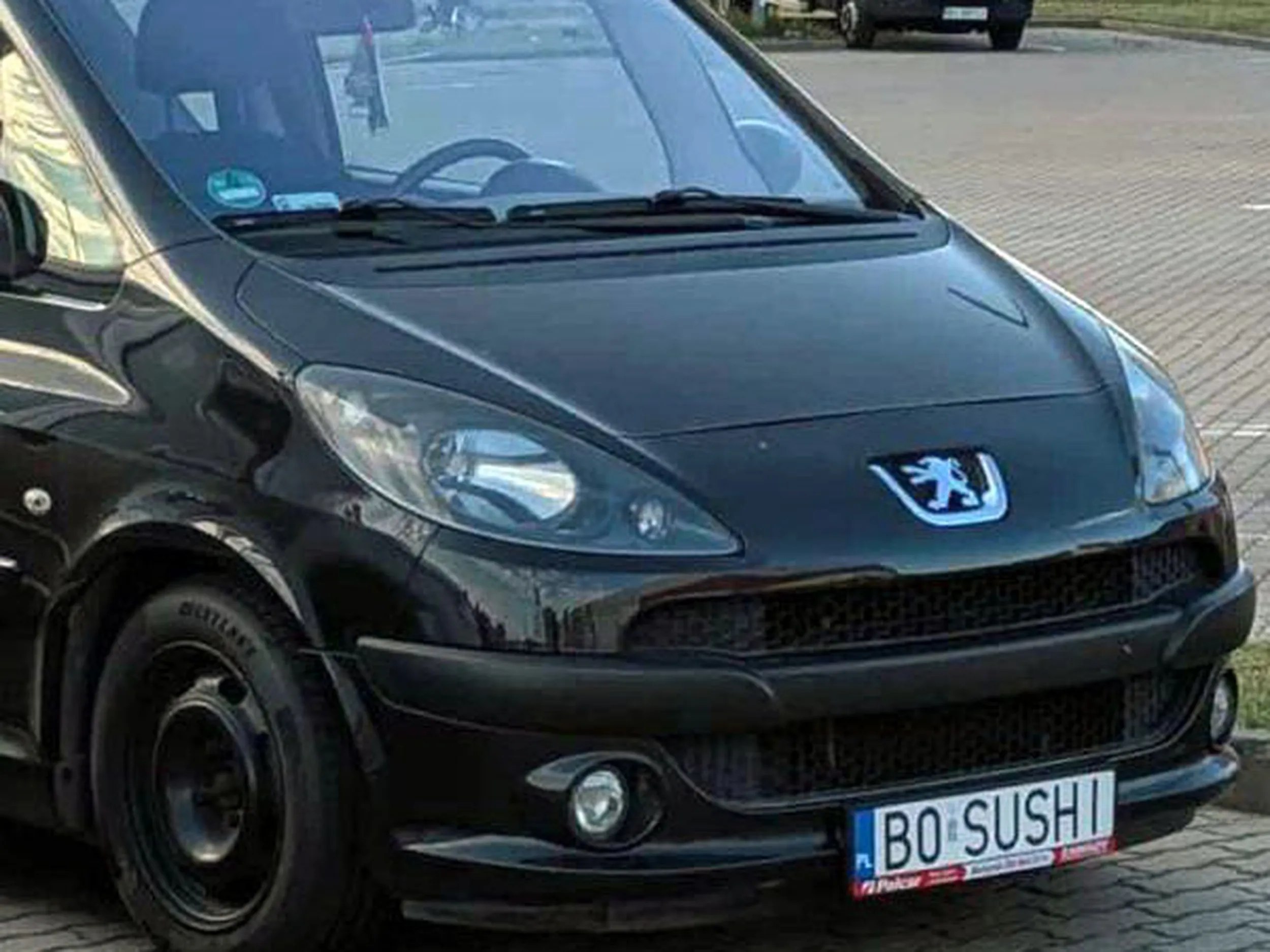 Fajny numer, blacha B0 SUSHI