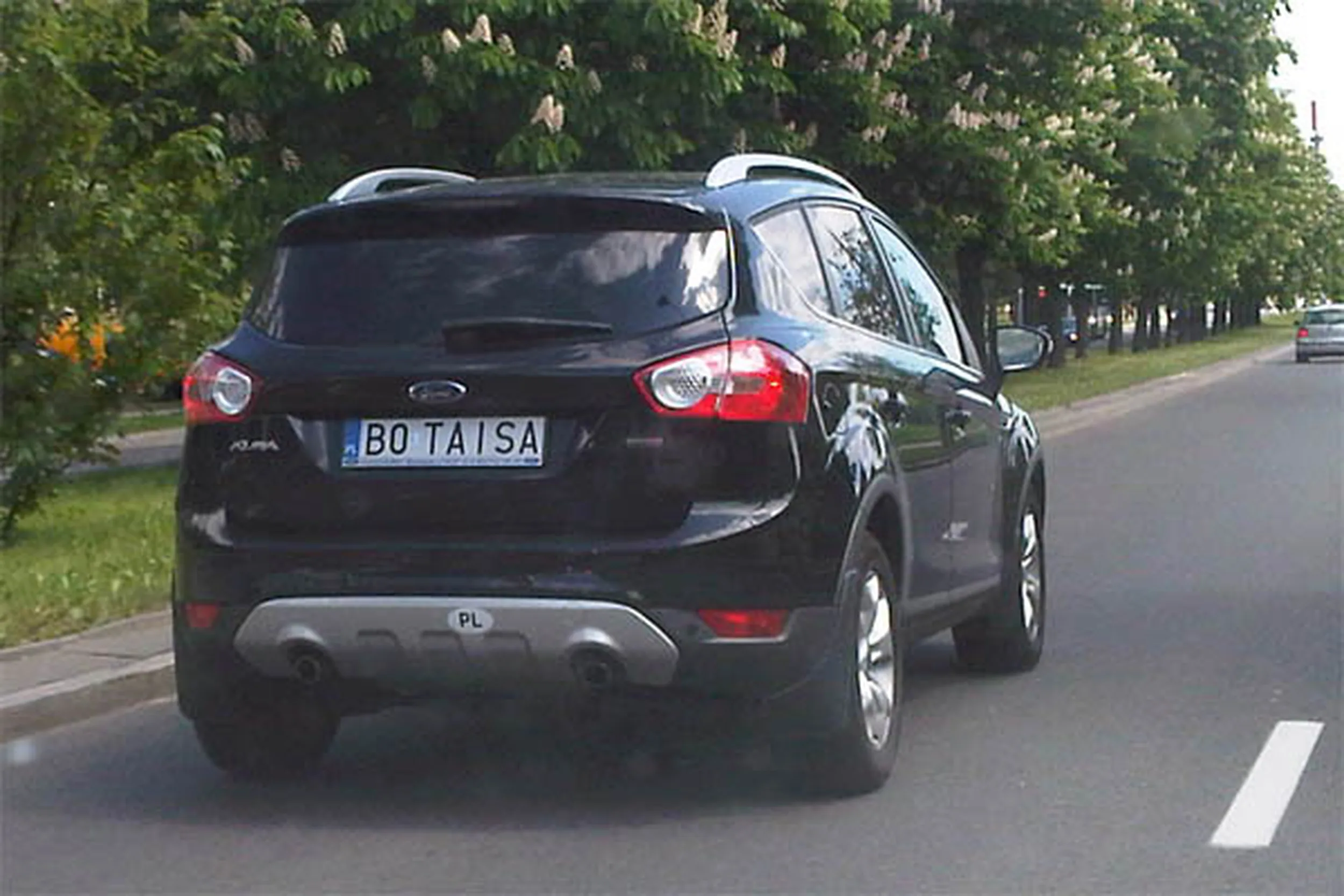 Fajny numer, blacha B0 TAISA