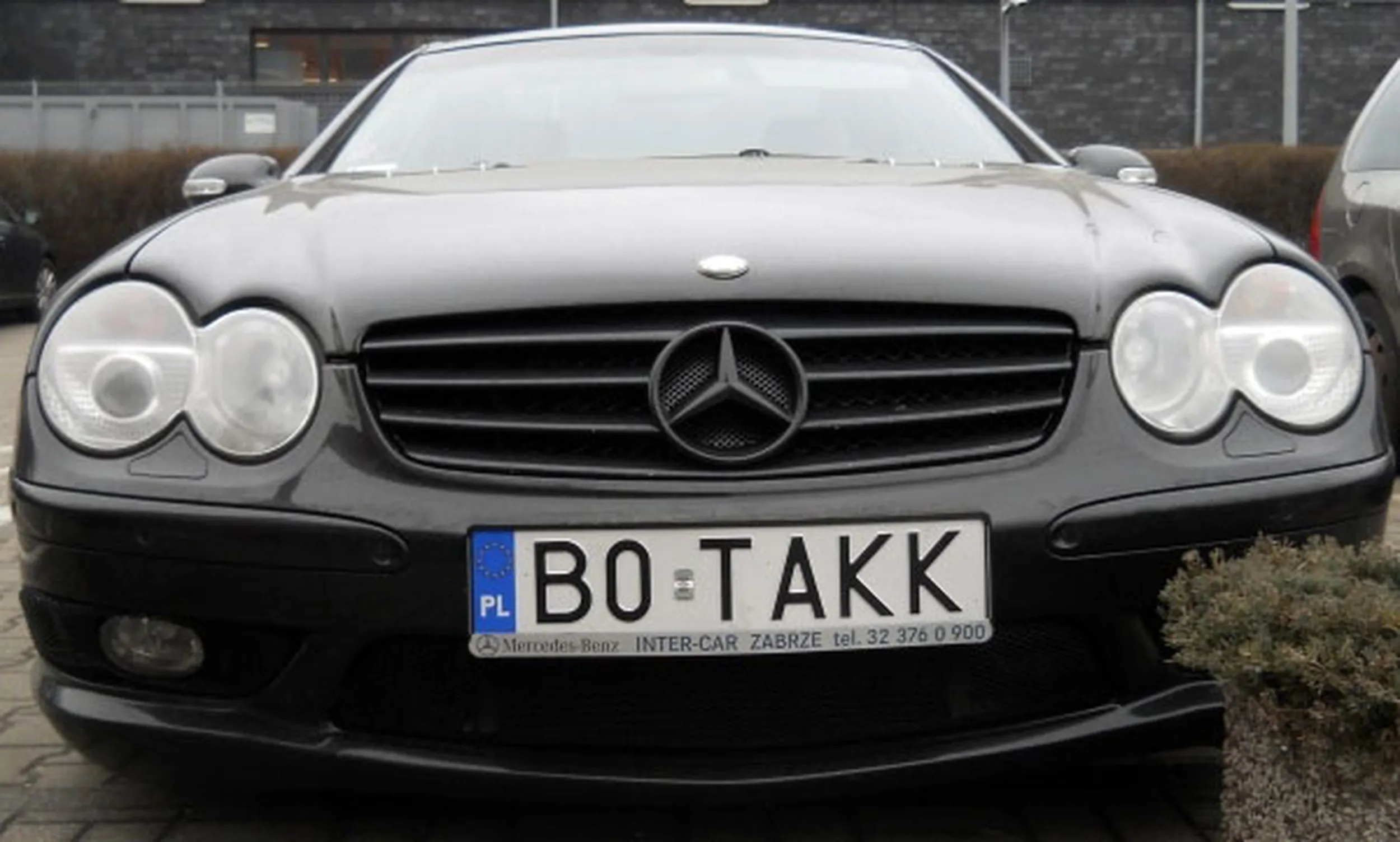 Fajny numer, blacha B0 TAKK