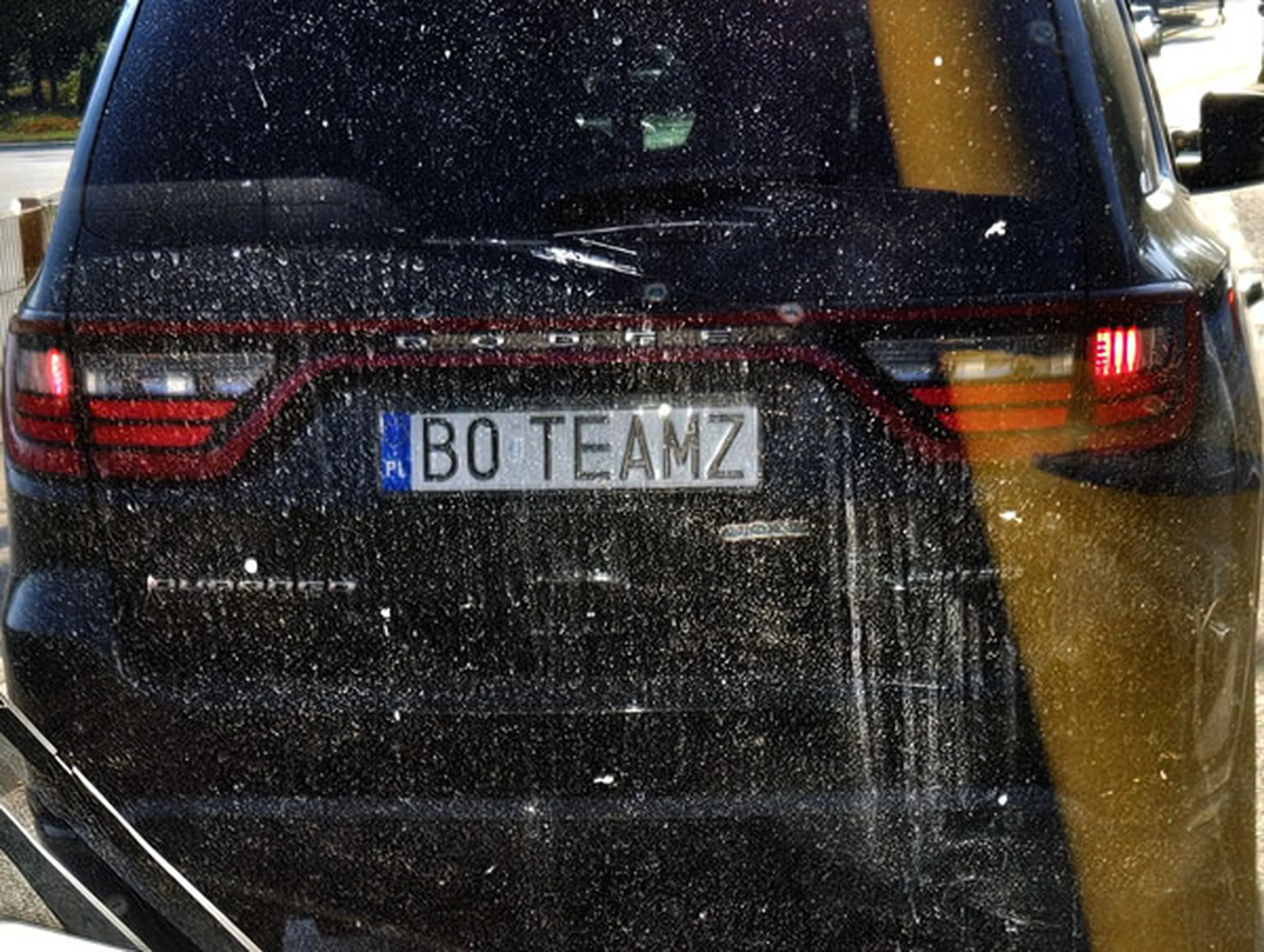 Fajny numer, blacha B0 TEAMZ