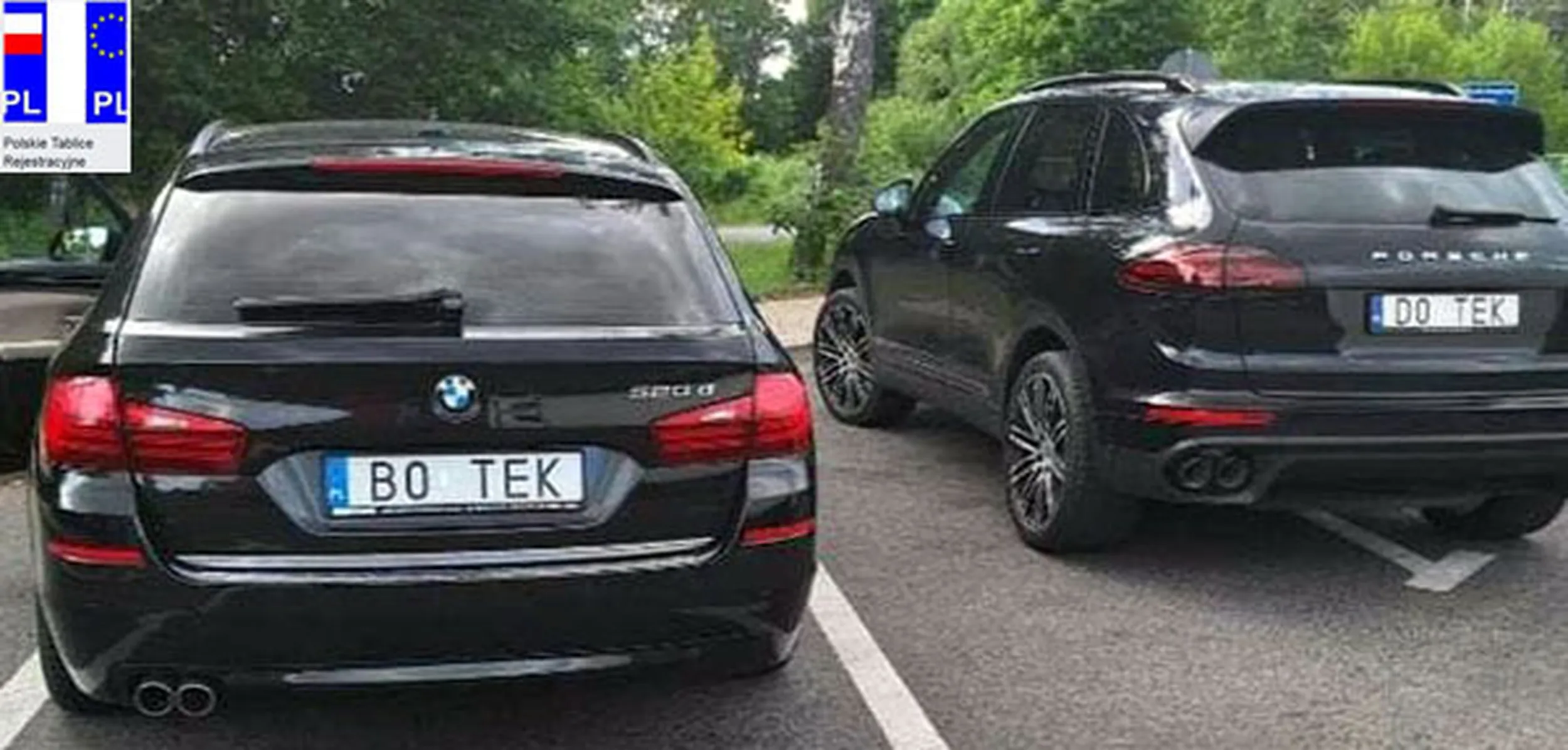 Fajny numer, blacha B0 TEK