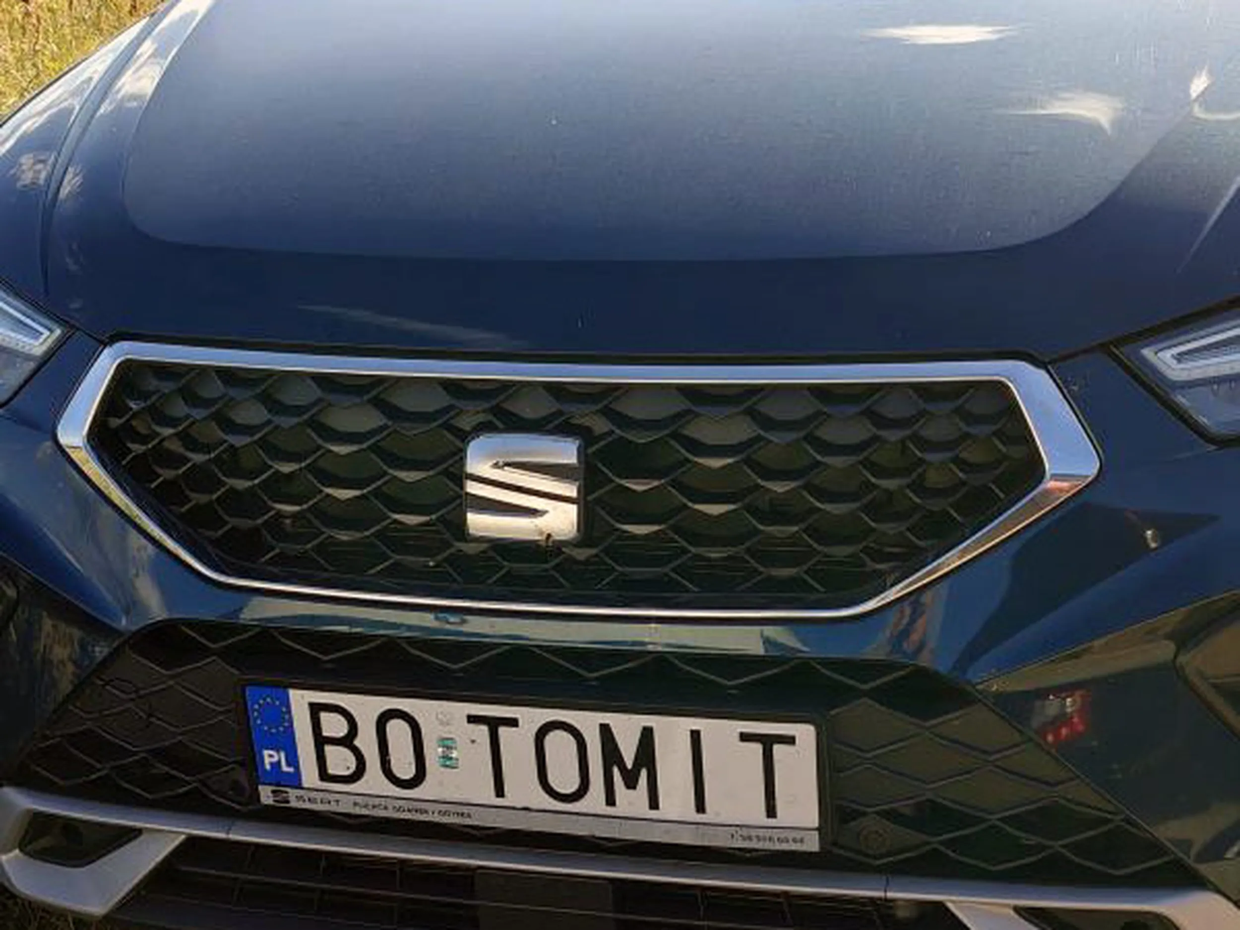 Fajny numer, blacha B0 TOMIT