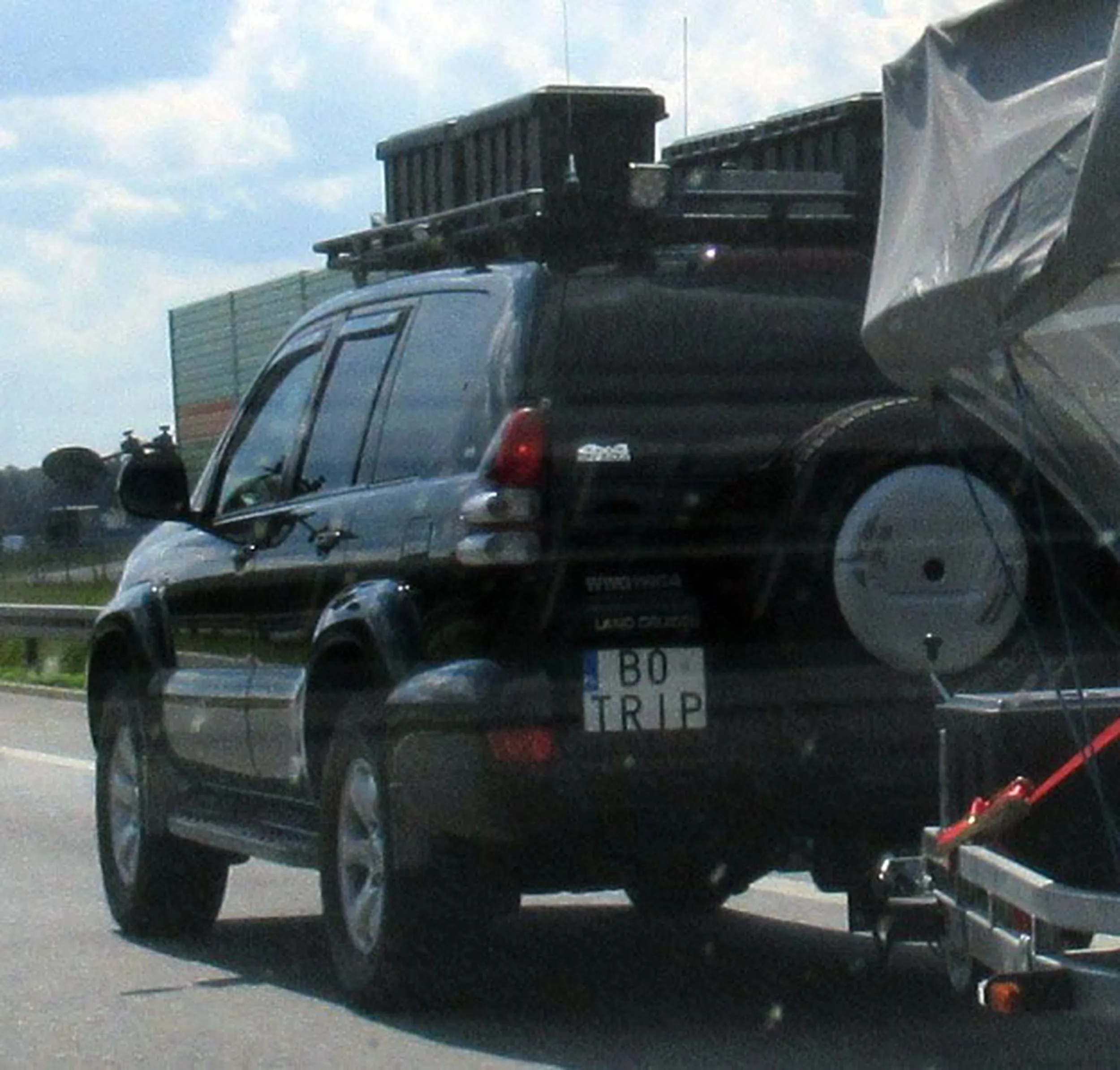 Fajny numer, blacha B0 TRIP