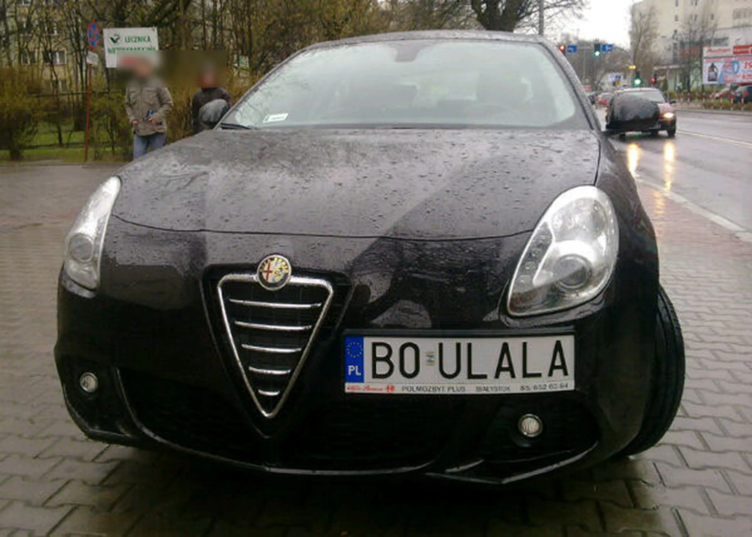 Fajny numer, blacha B0 ULALA