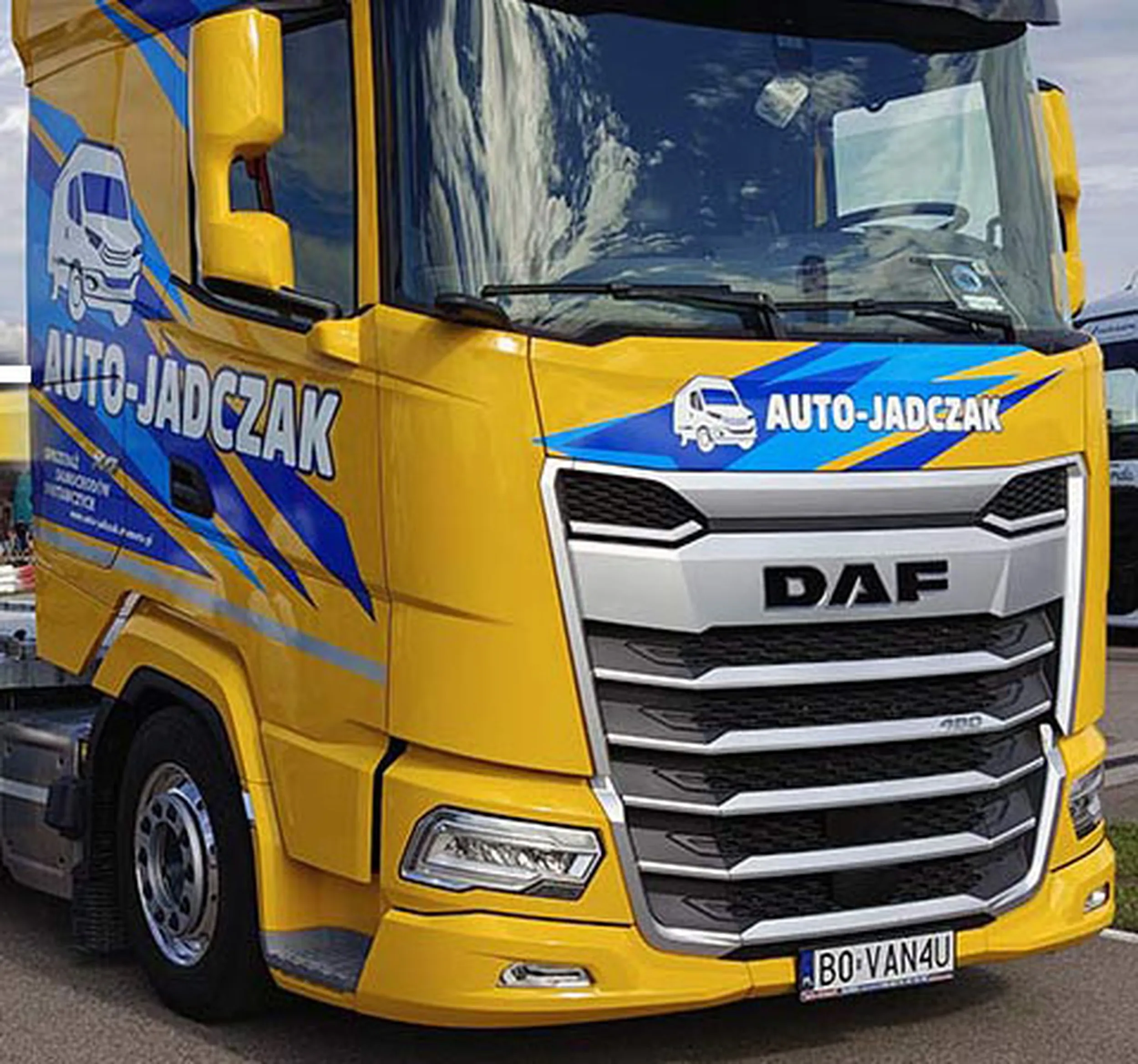 Fajny numer, blacha B0 VAN4U