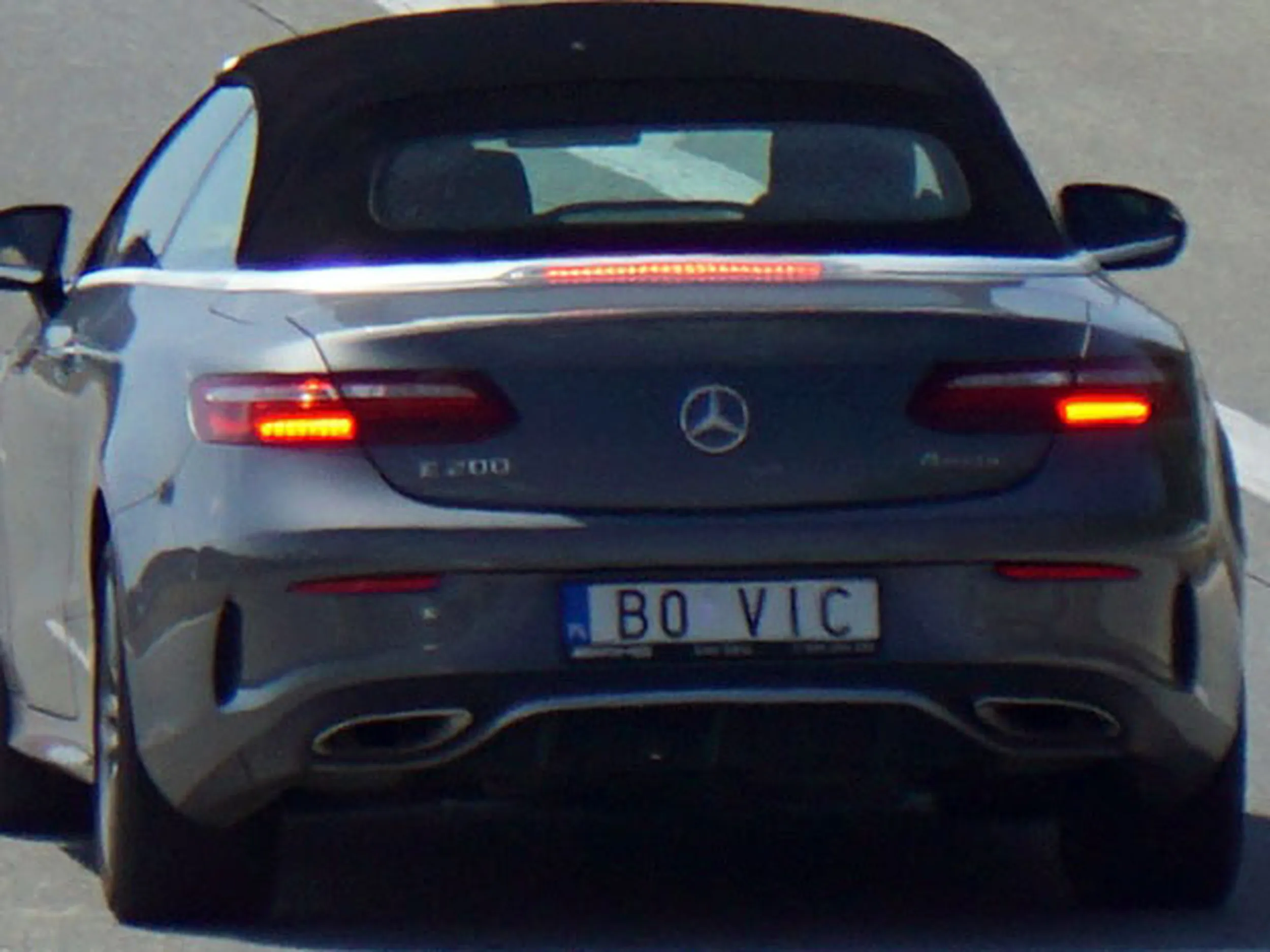 Fajny numer, blacha B0 VIC