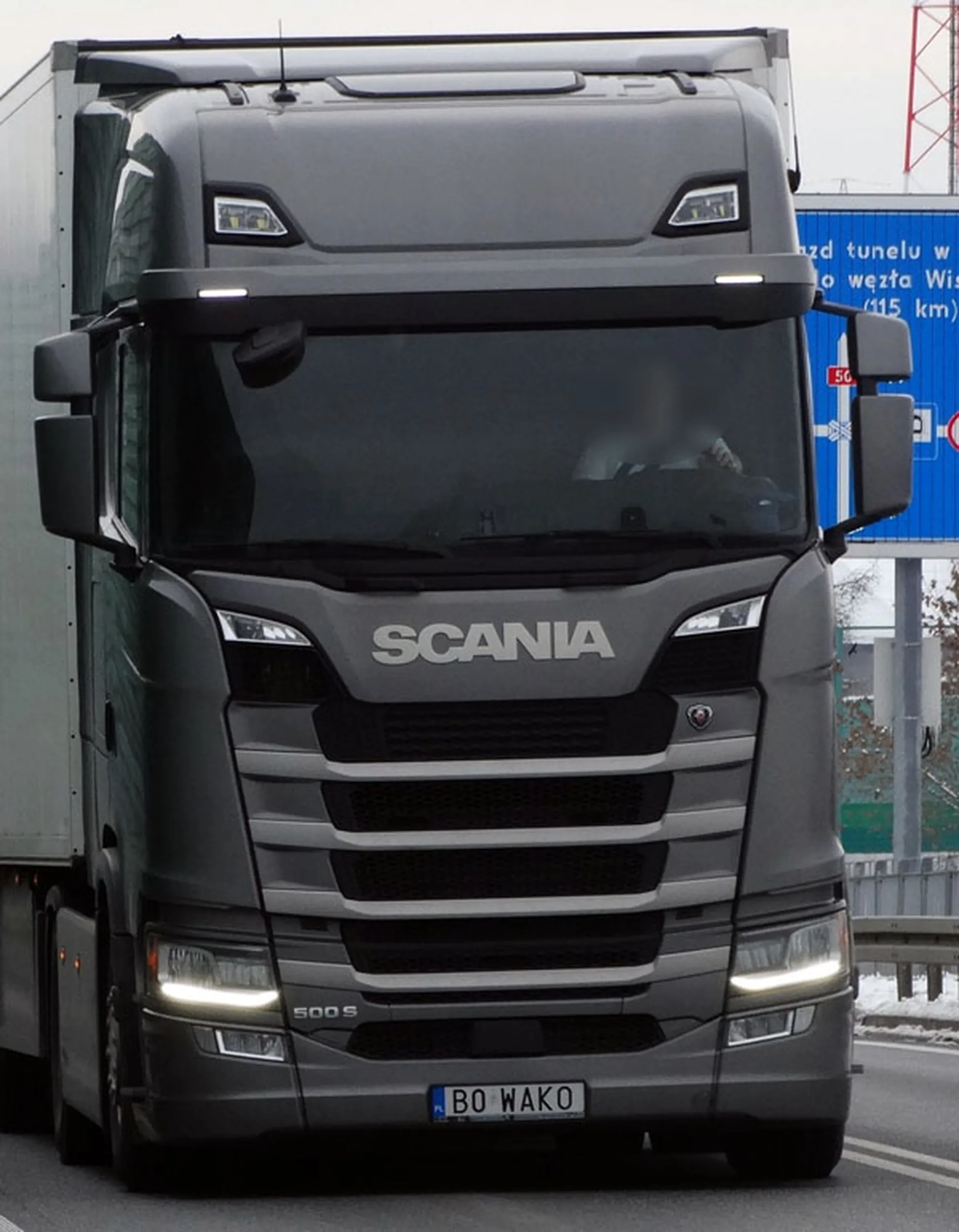 Fajny numer, blacha B0 WAKO