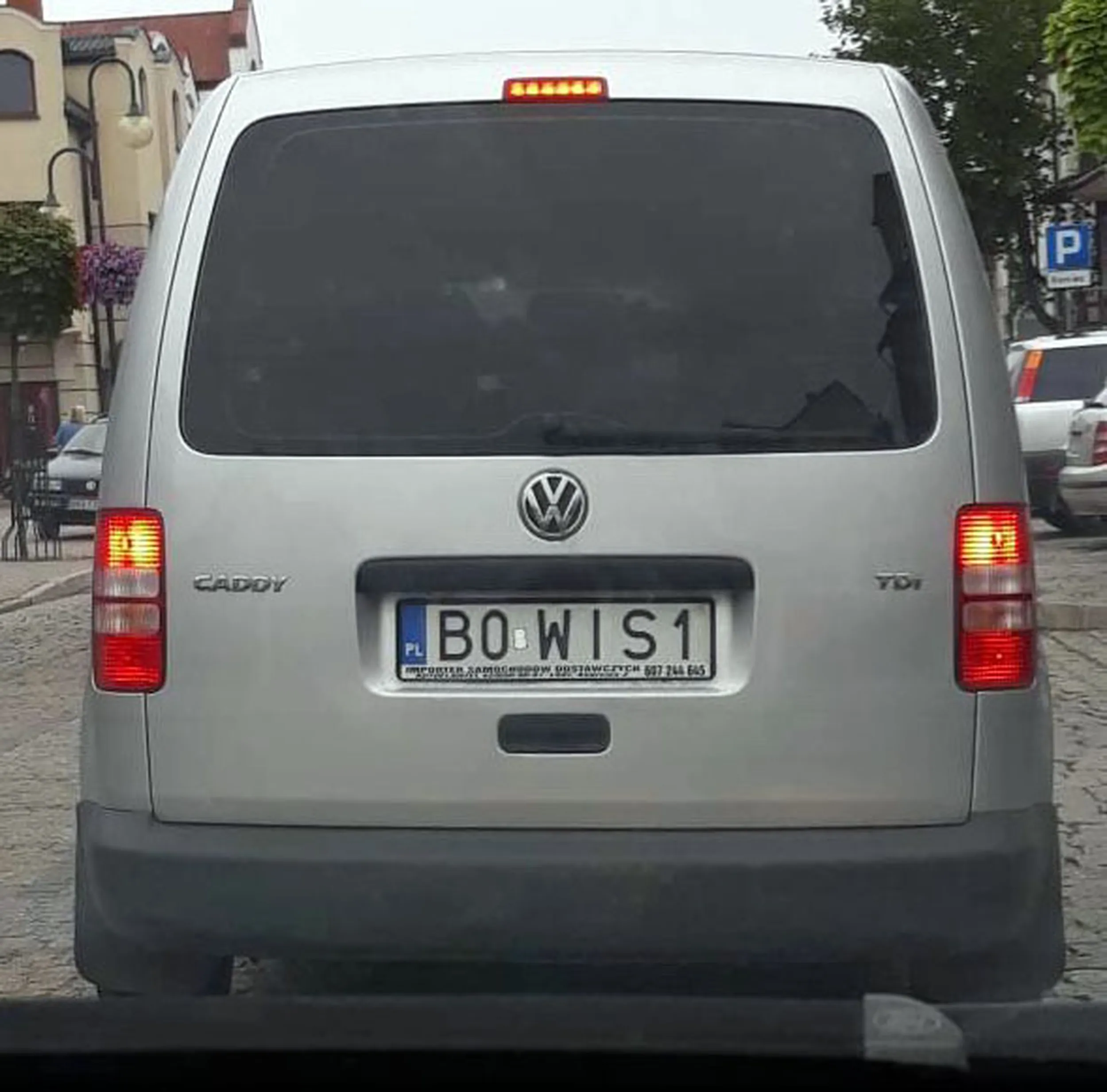 Fajny numer, blacha B0 WIS1