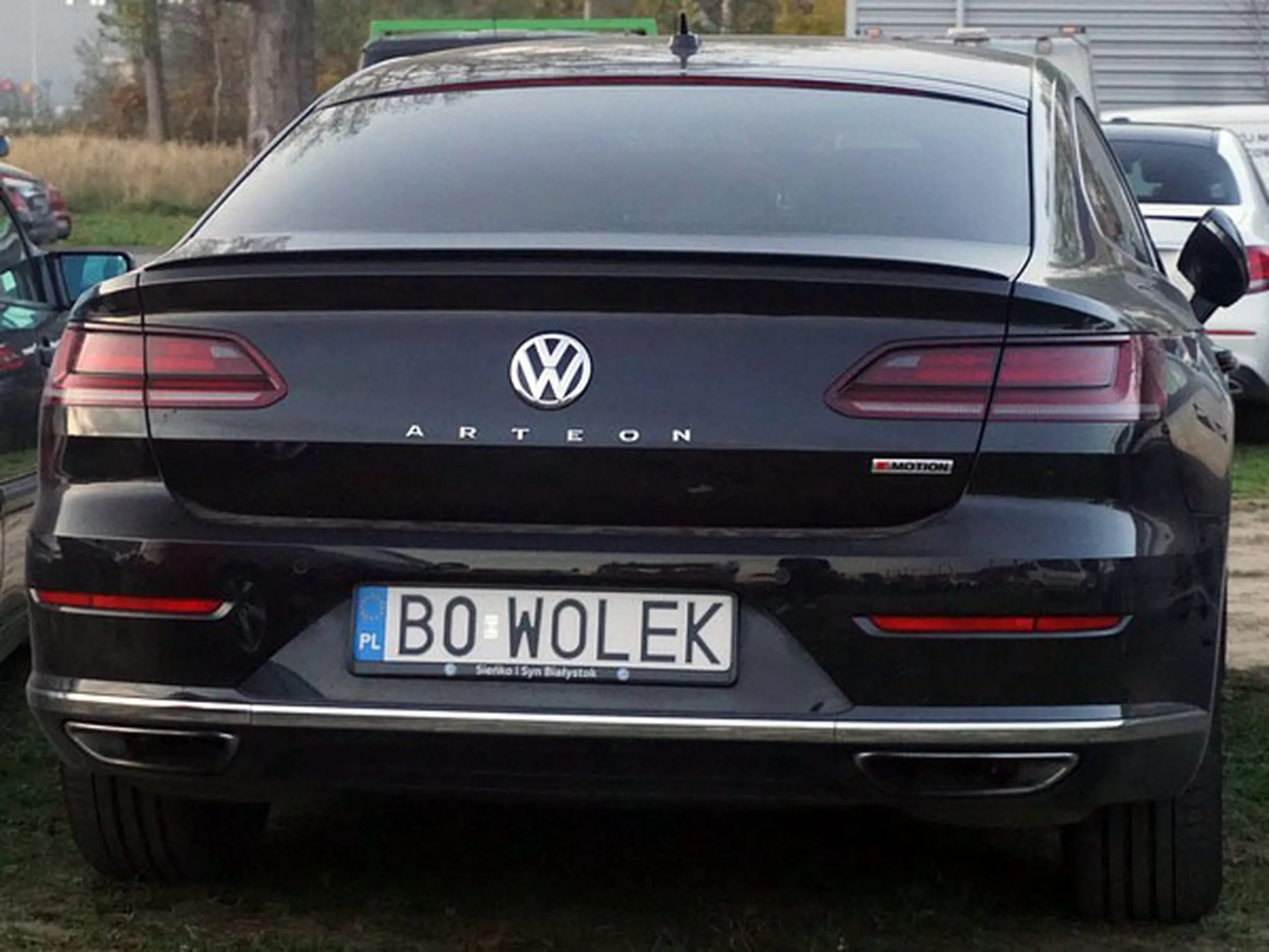 Fajny numer, blacha B0 WOLEK