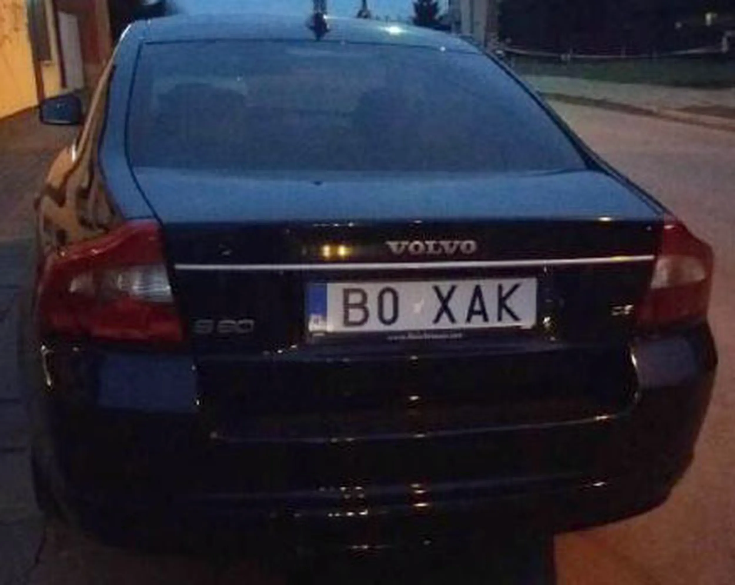 Fajny numer, blacha B0 XAK