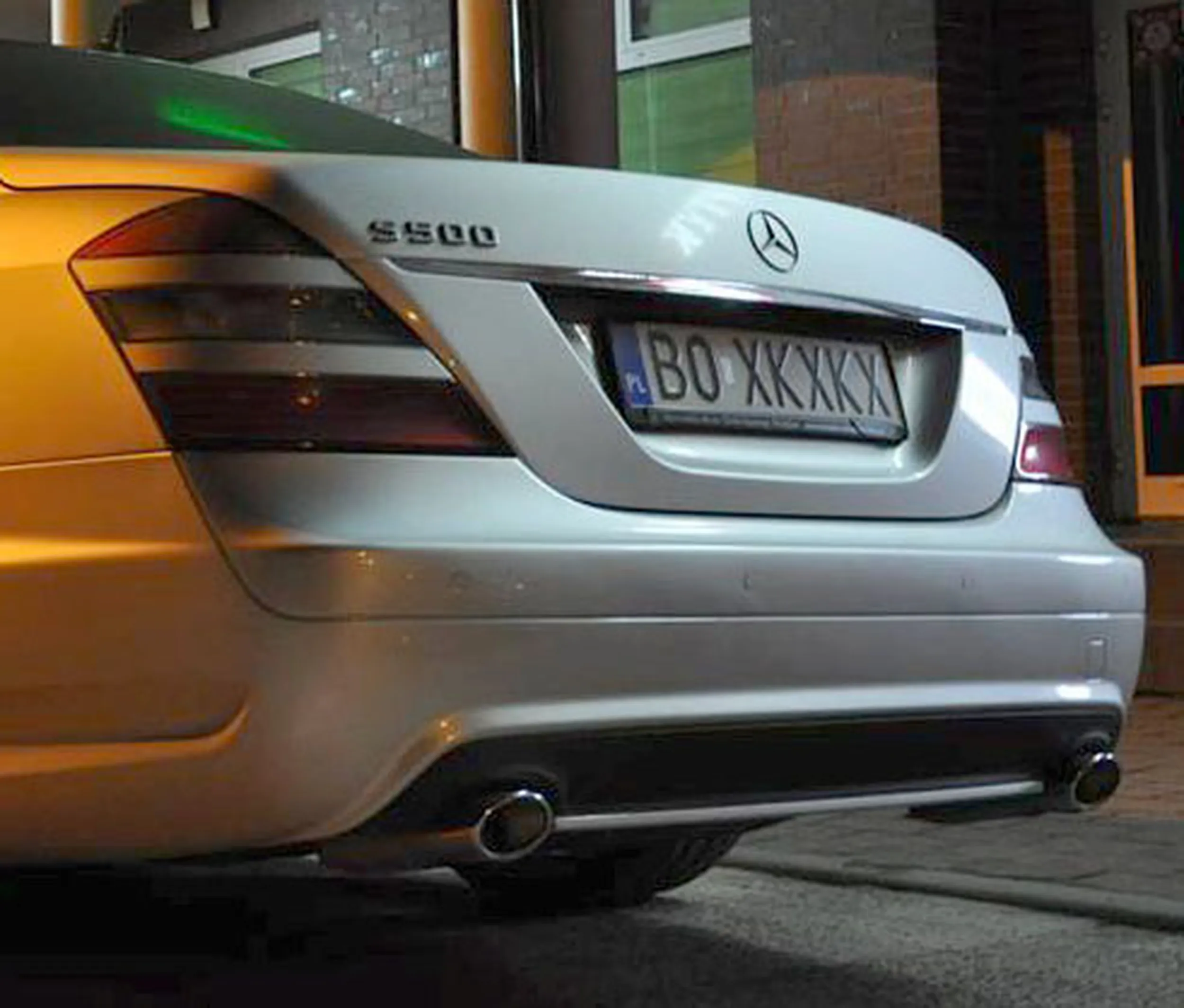 Fajny numer, blacha B0 XKXKX