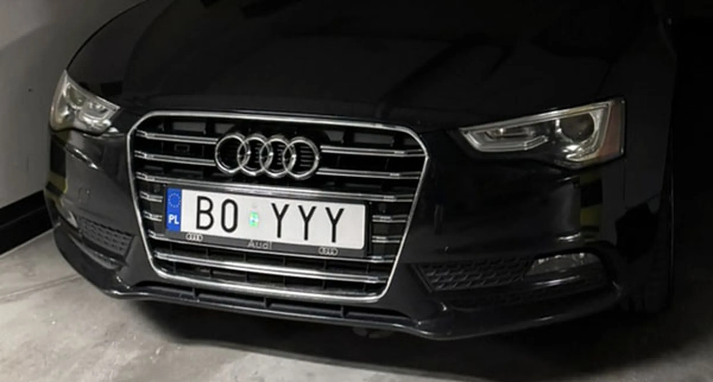 Fajny numer, blacha B0 YYY