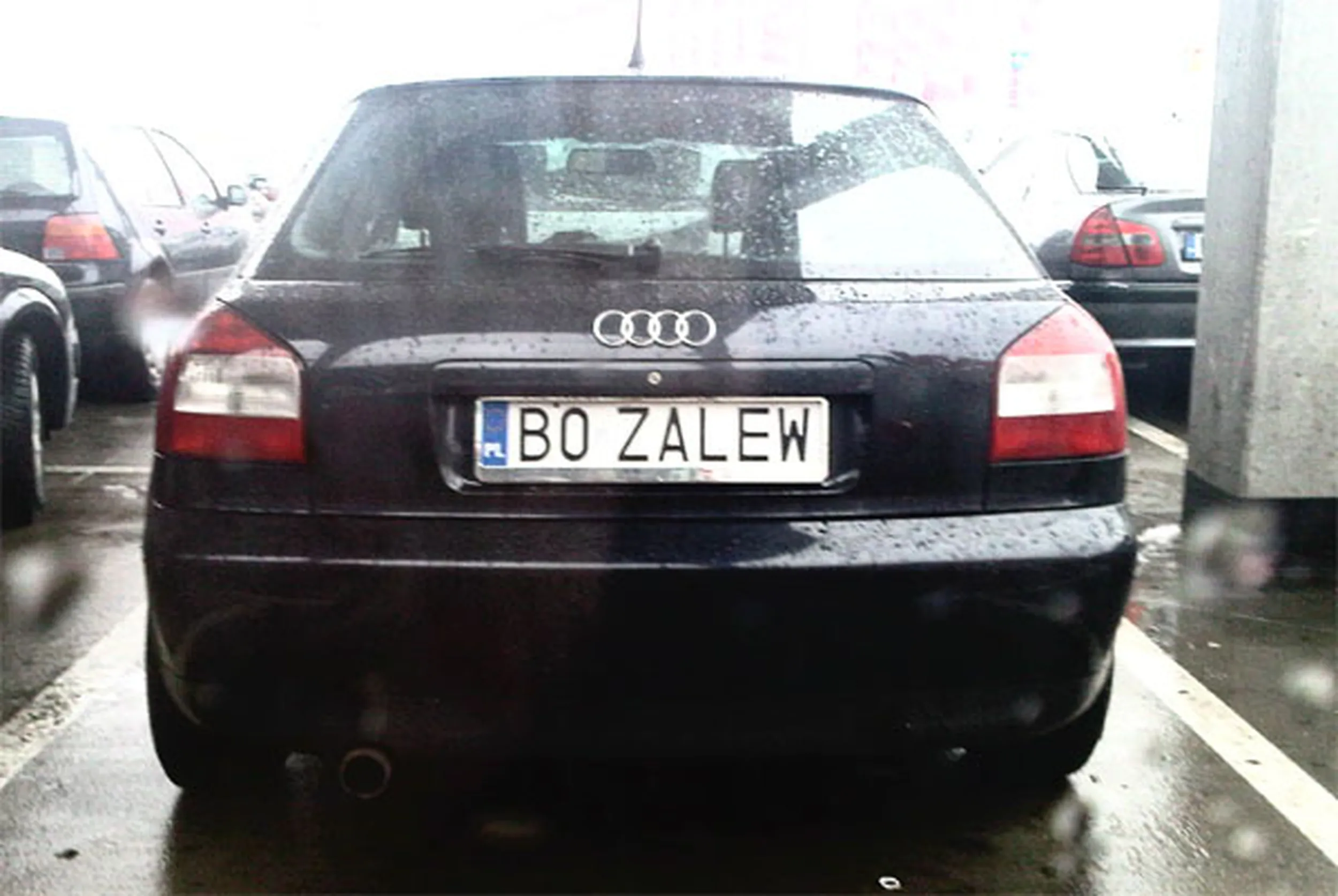 Fajny numer, blacha B0 ZALEW