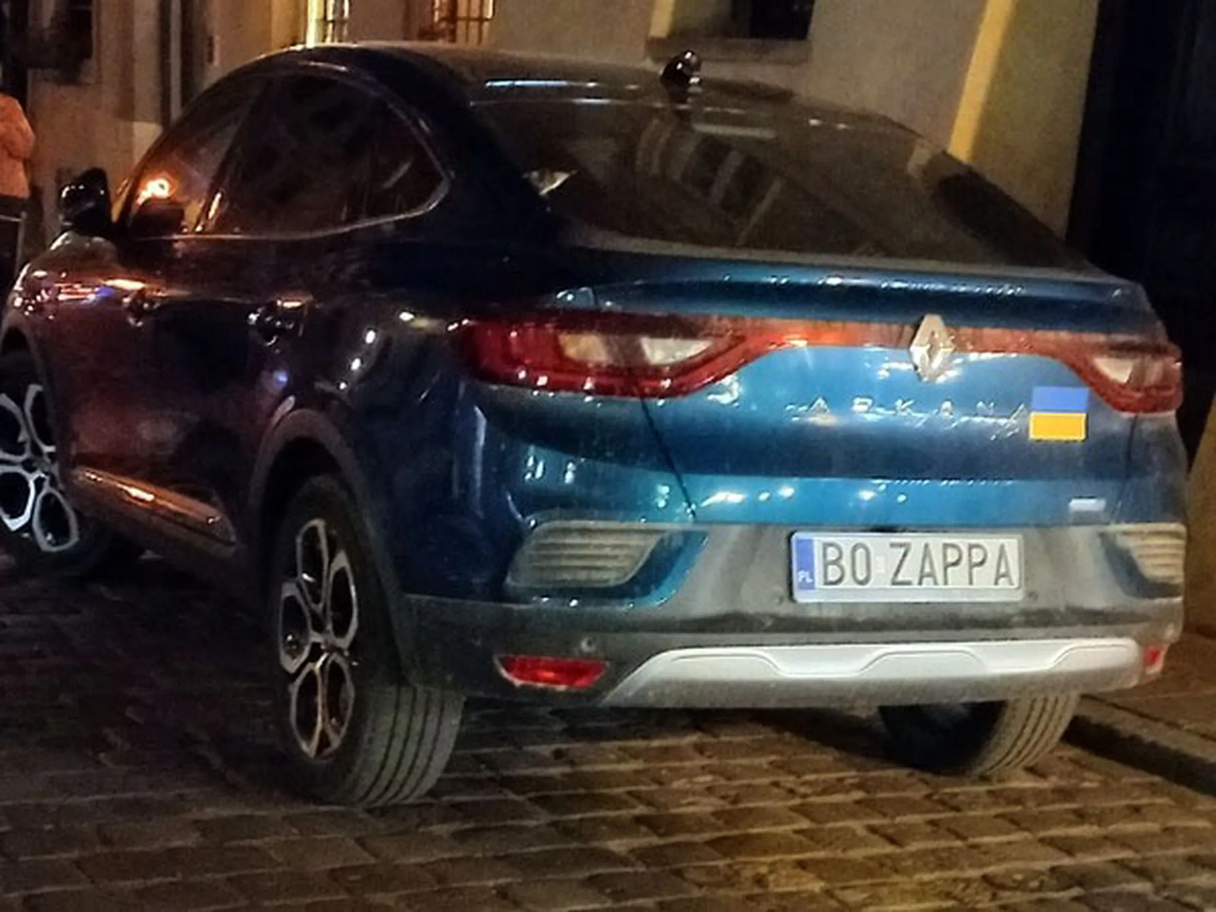 Fajny numer, blacha B0 ZAPPA