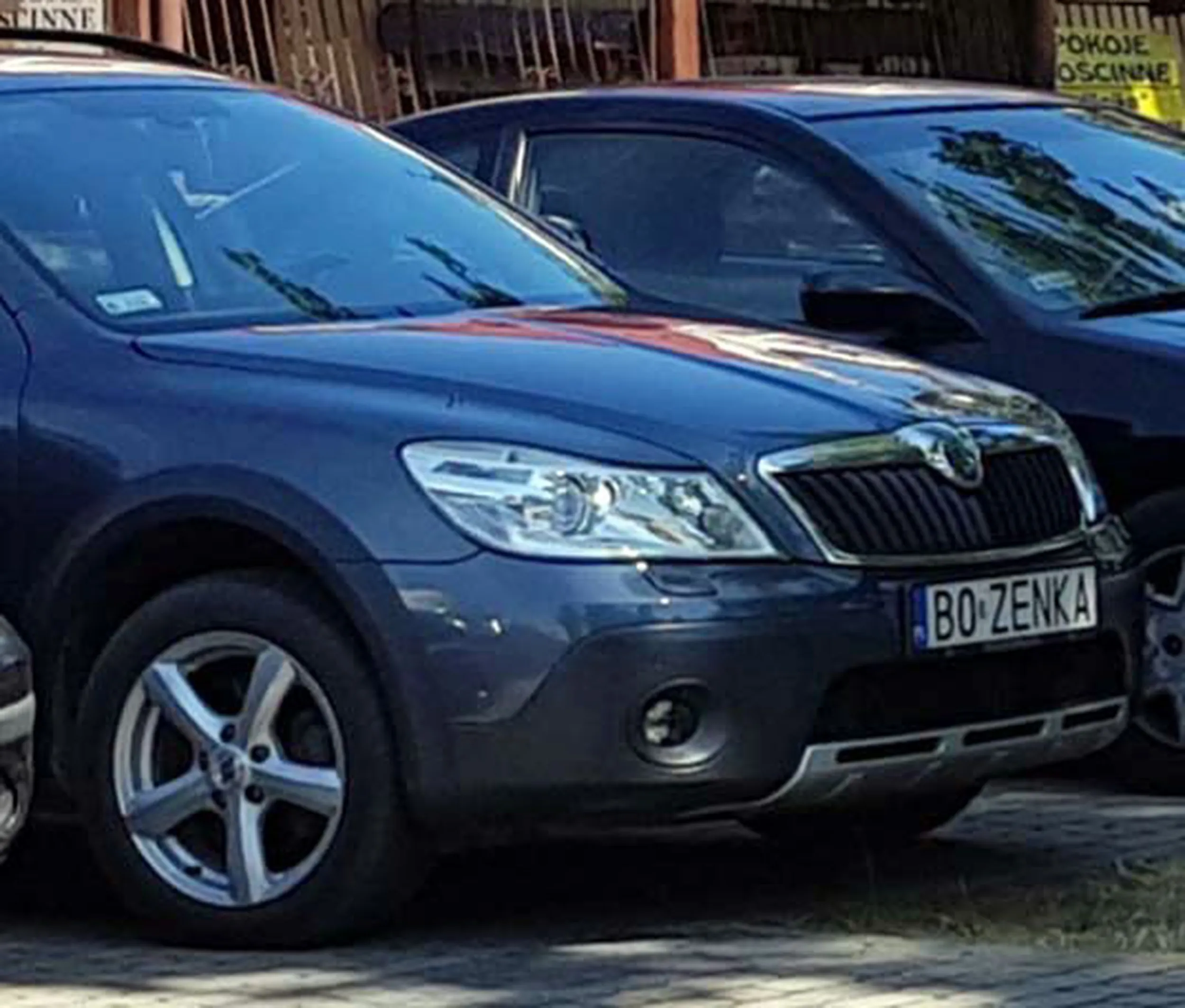 Fajny numer, blacha B0 ZENKA