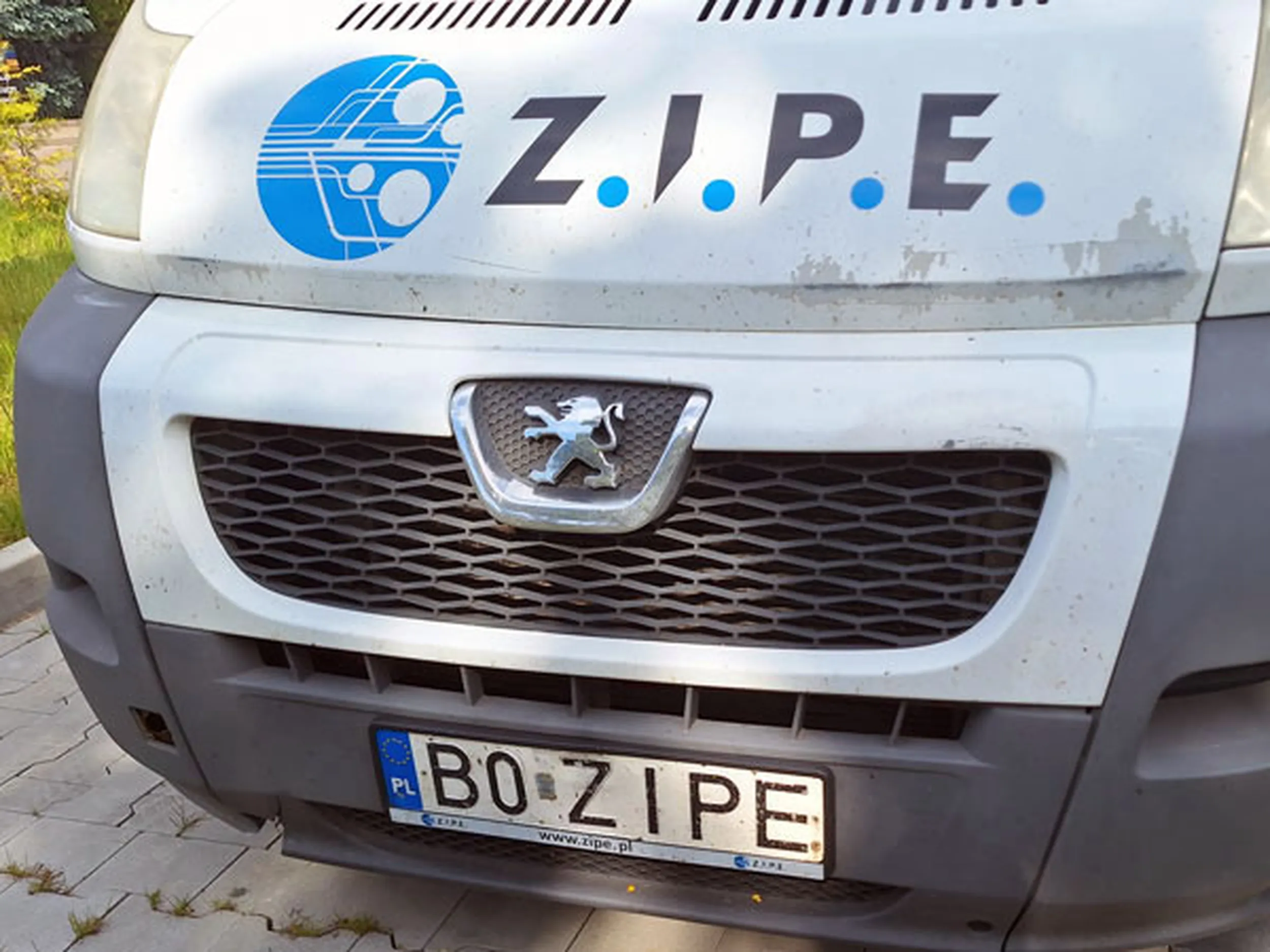 Fajny numer, blacha B0 ZIPE