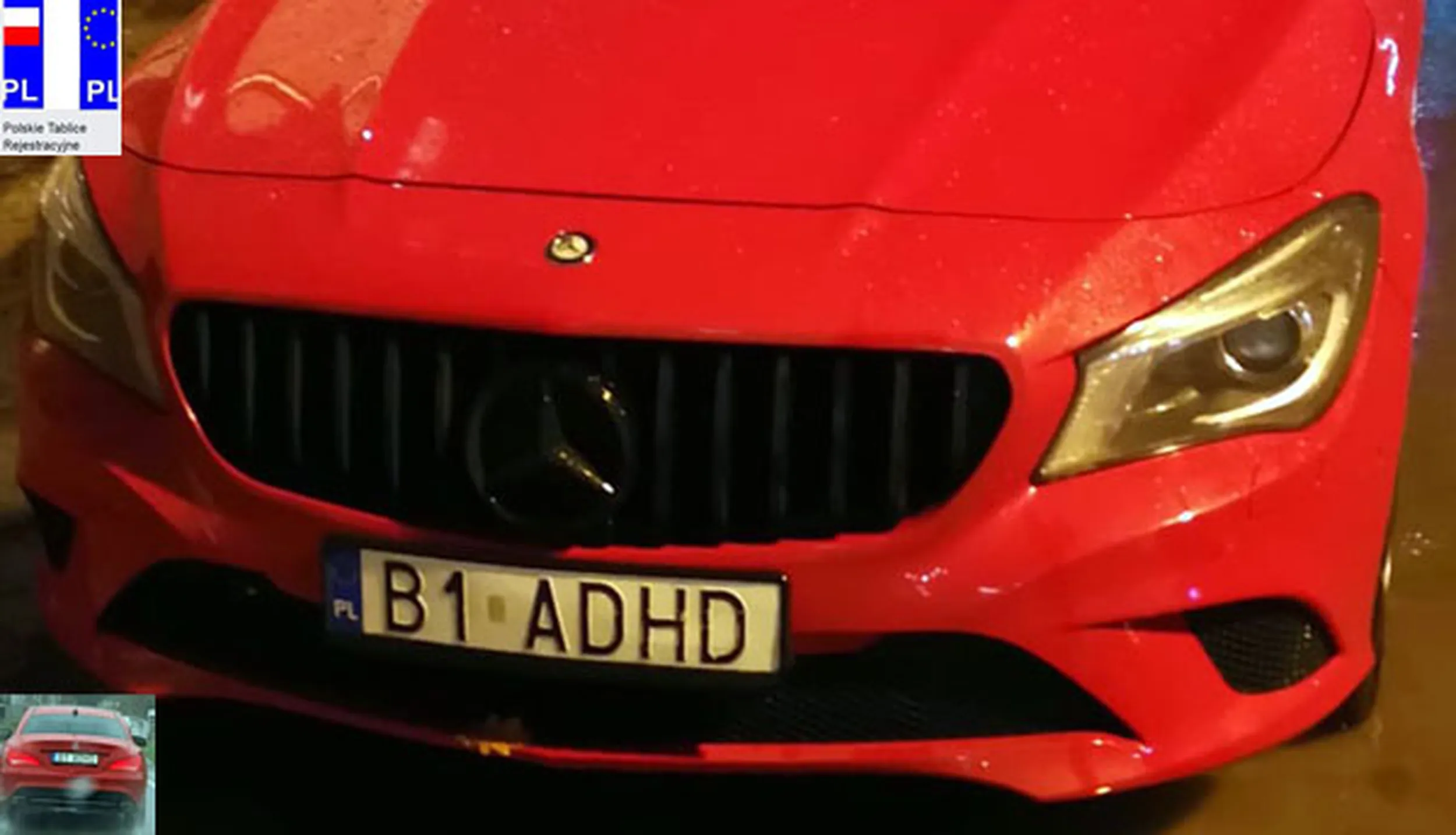 Fajny numer, blacha B1 ADHD