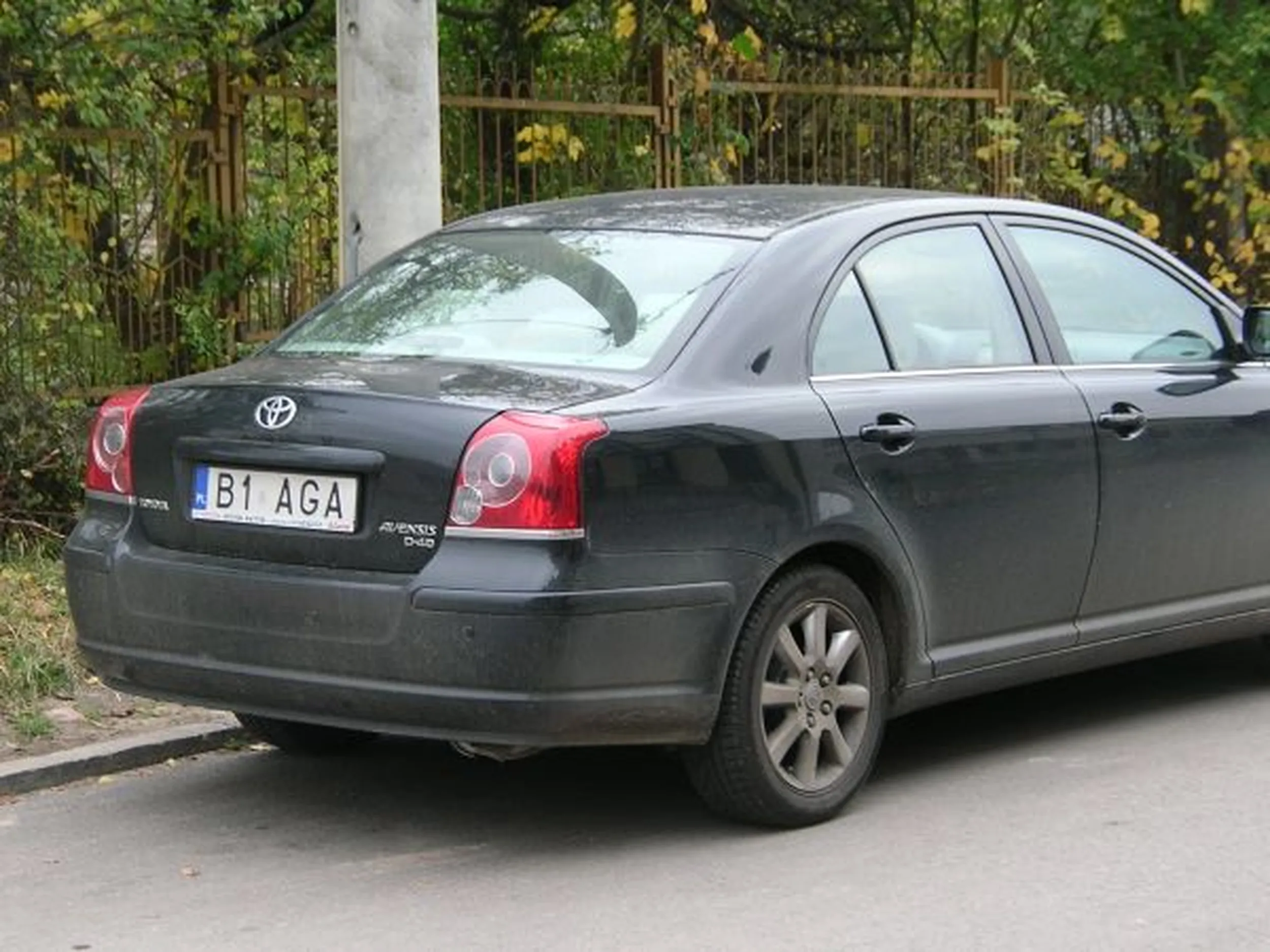 Fajny numer, blacha B1 AGA