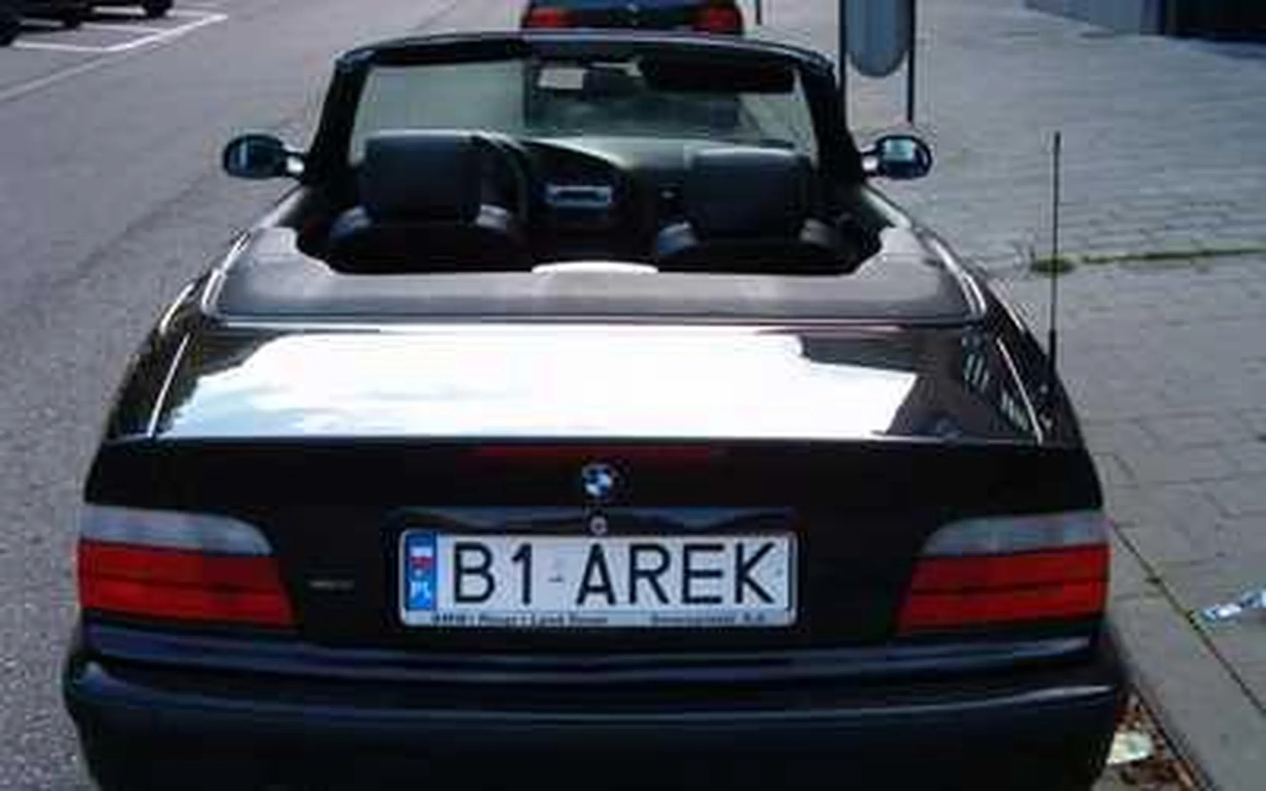 Fajny numer, blacha B1 AREK