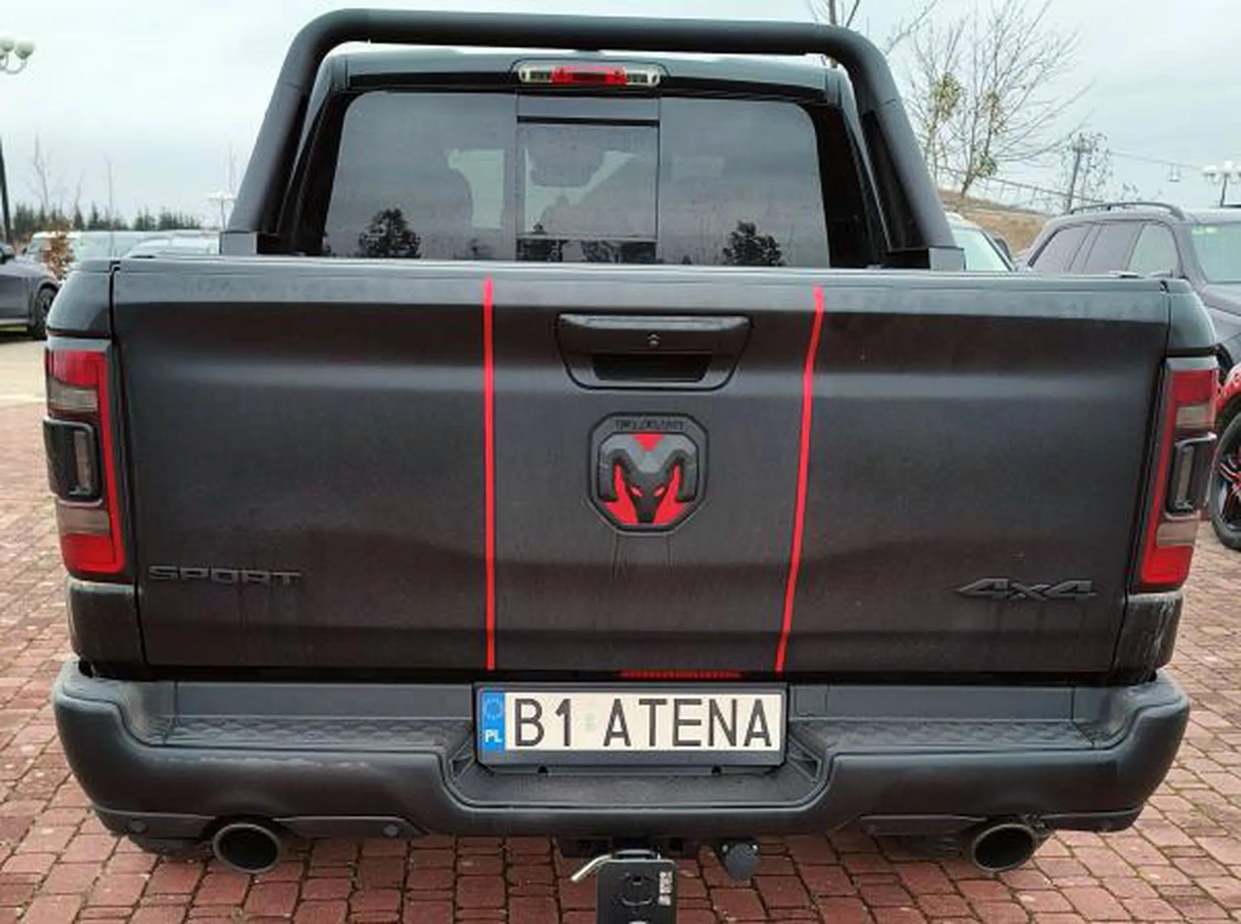 Fajny numer, blacha B1 ATENA