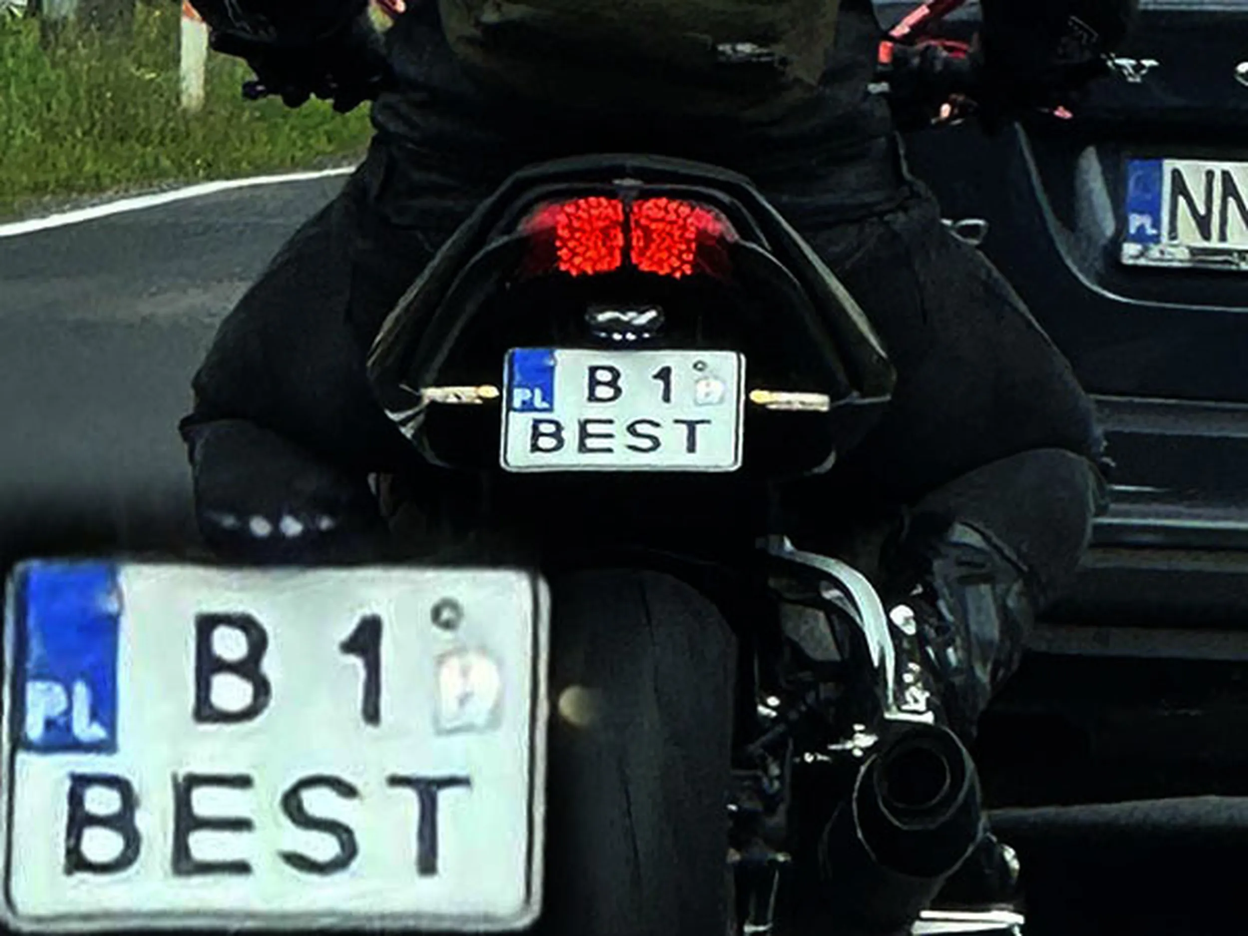 Fajny numer, blacha B1 BEST