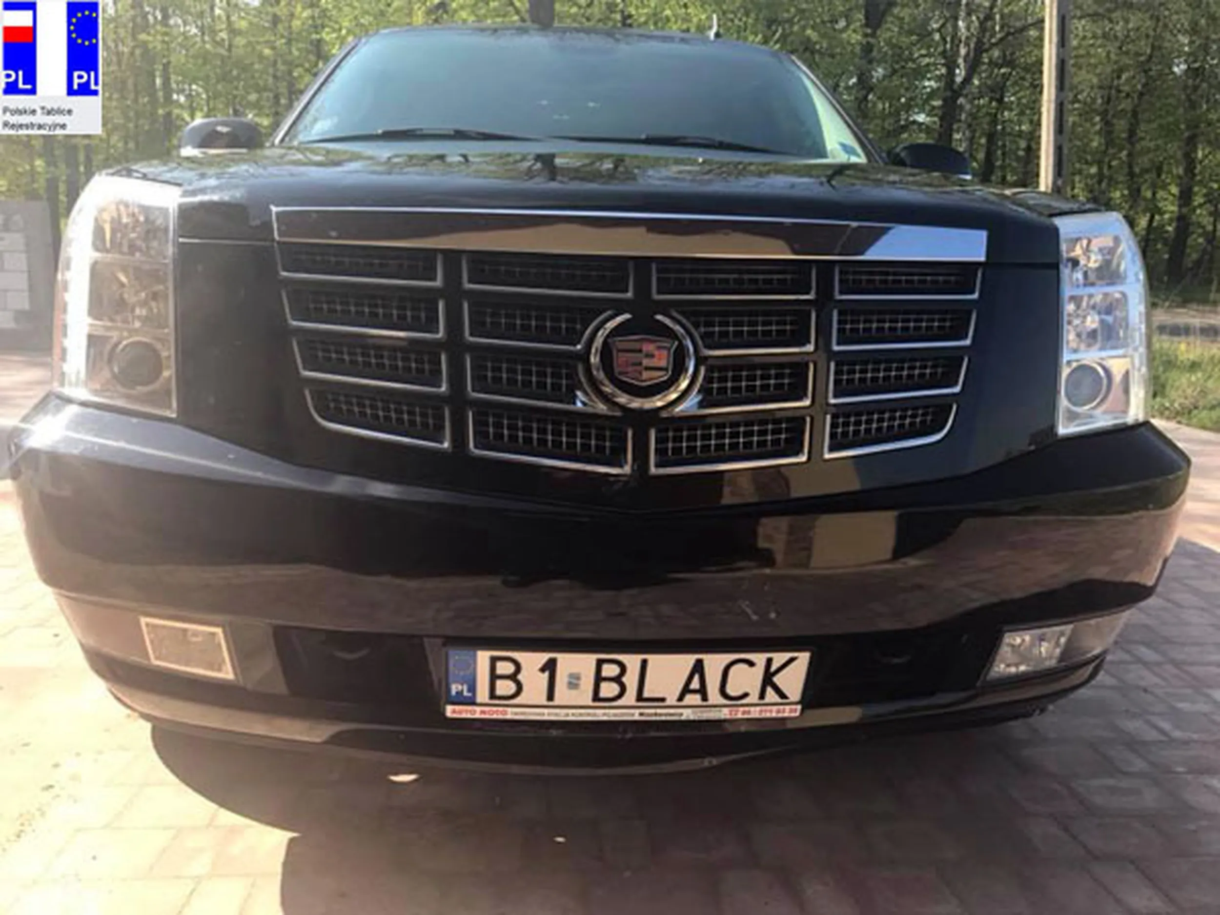 Fajny numer, blacha B1 BLACK