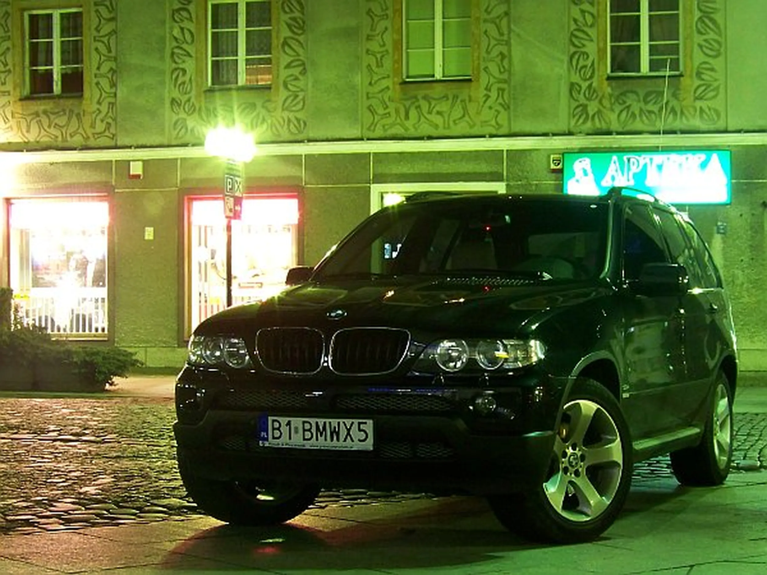 Fajny numer, blacha B1 BMWX5