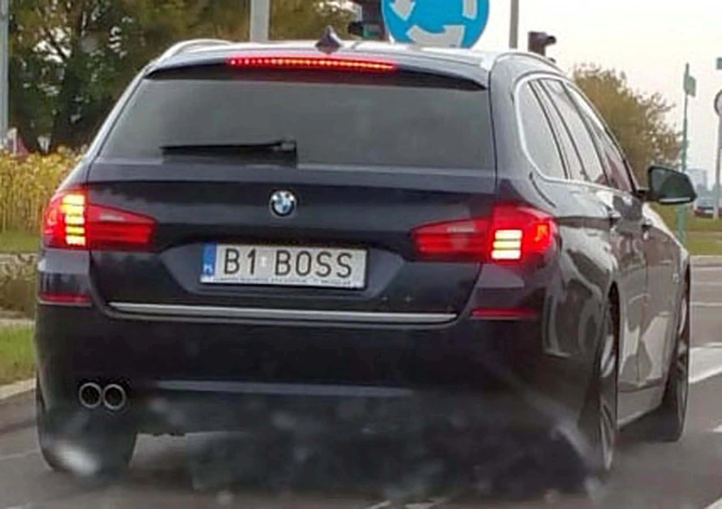 Fajny numer, blacha B1 BOSS