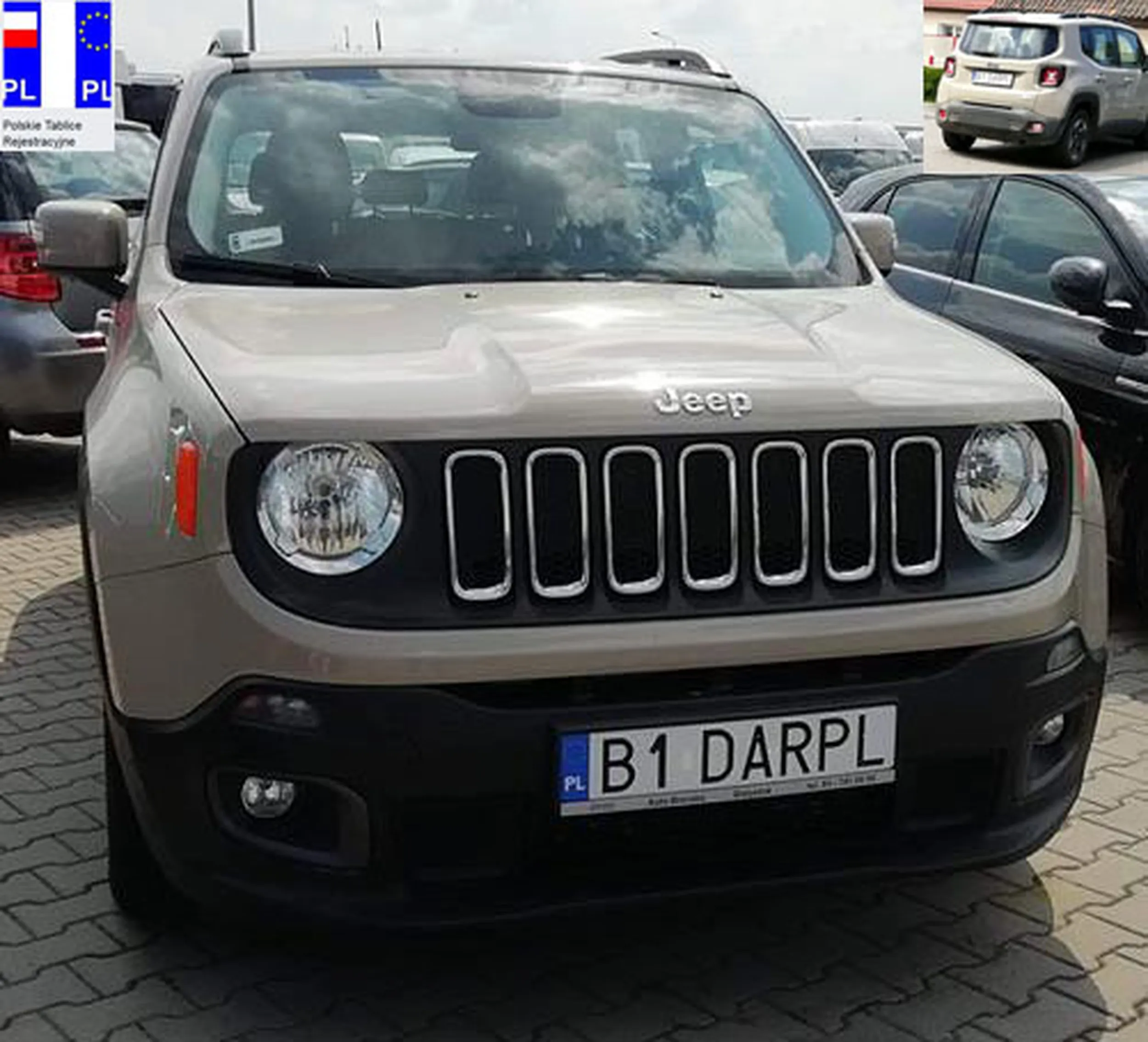 Fajny numer, blacha B1 DARPL