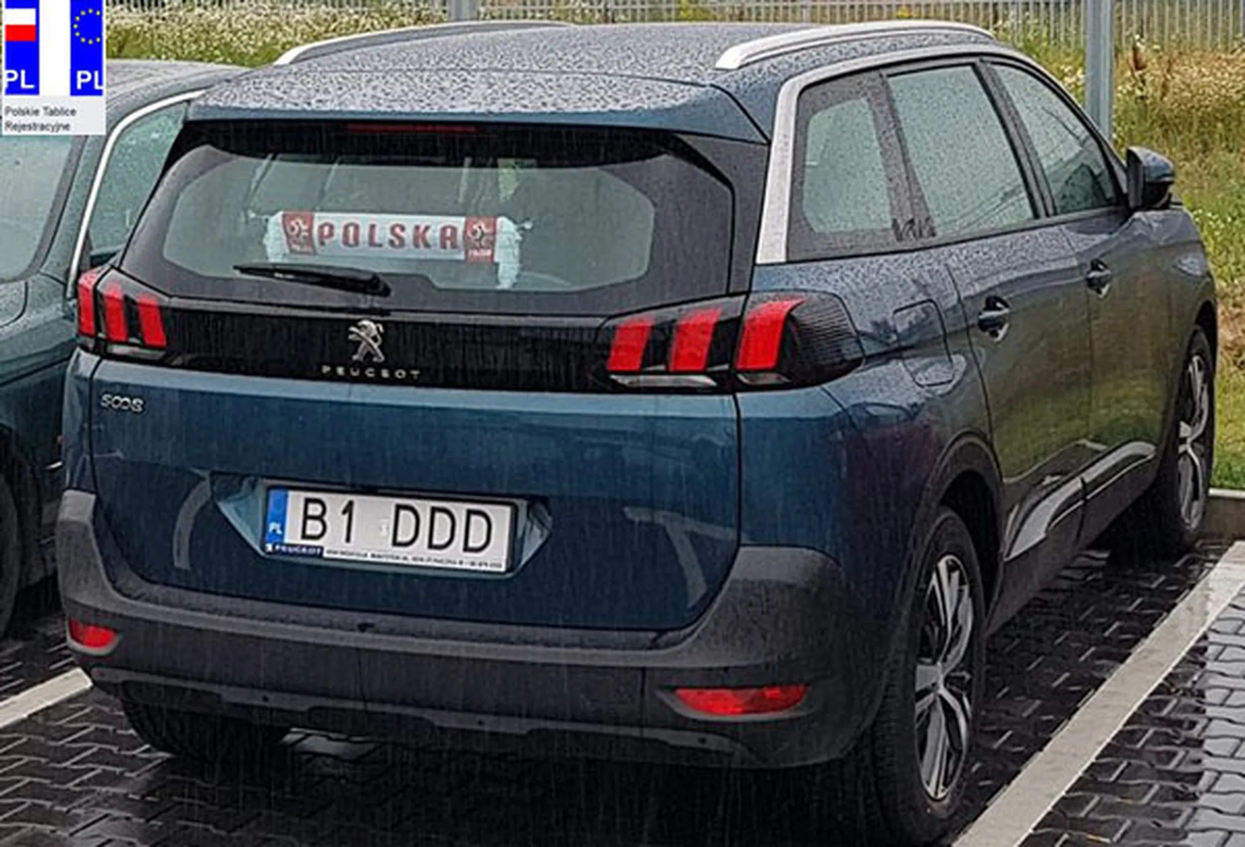 Fajny numer, blacha B1 DDD