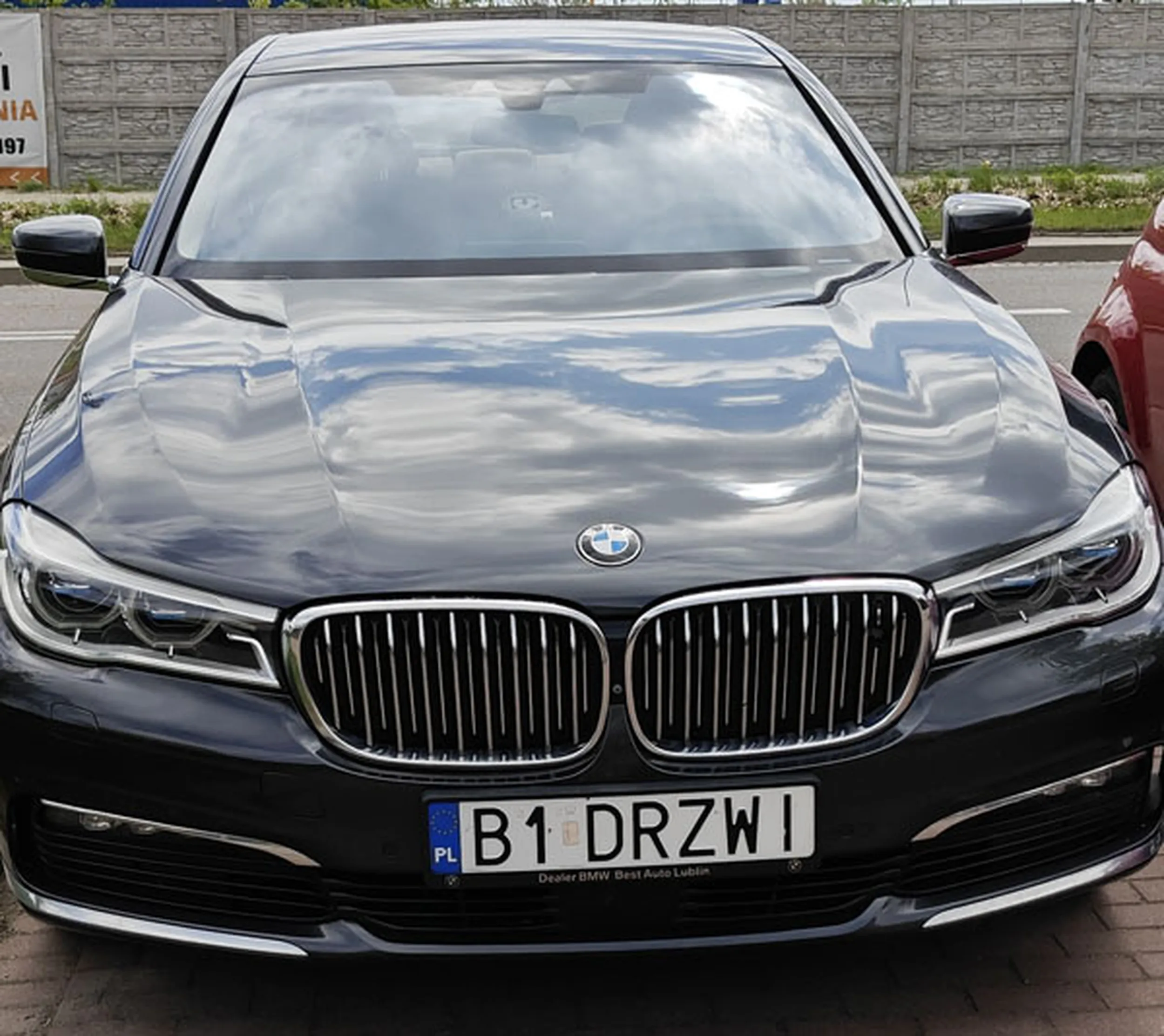 Fajny numer, blacha B1 DRZWI