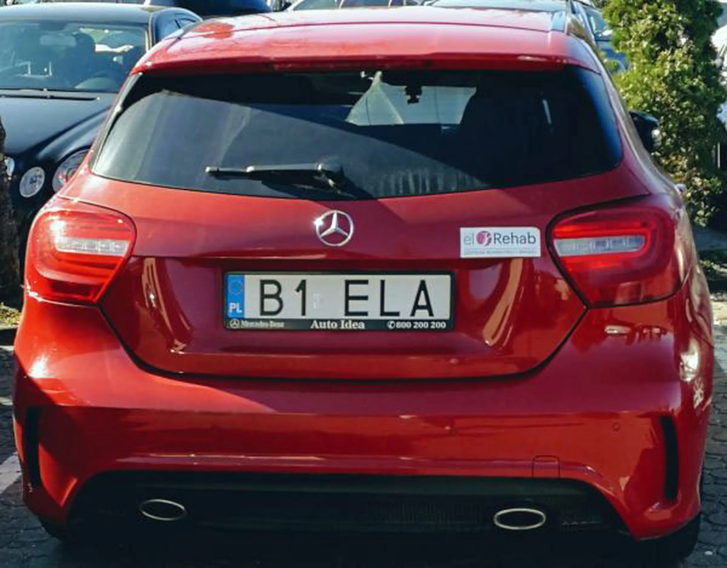 Fajny numer, blacha B1 ELA